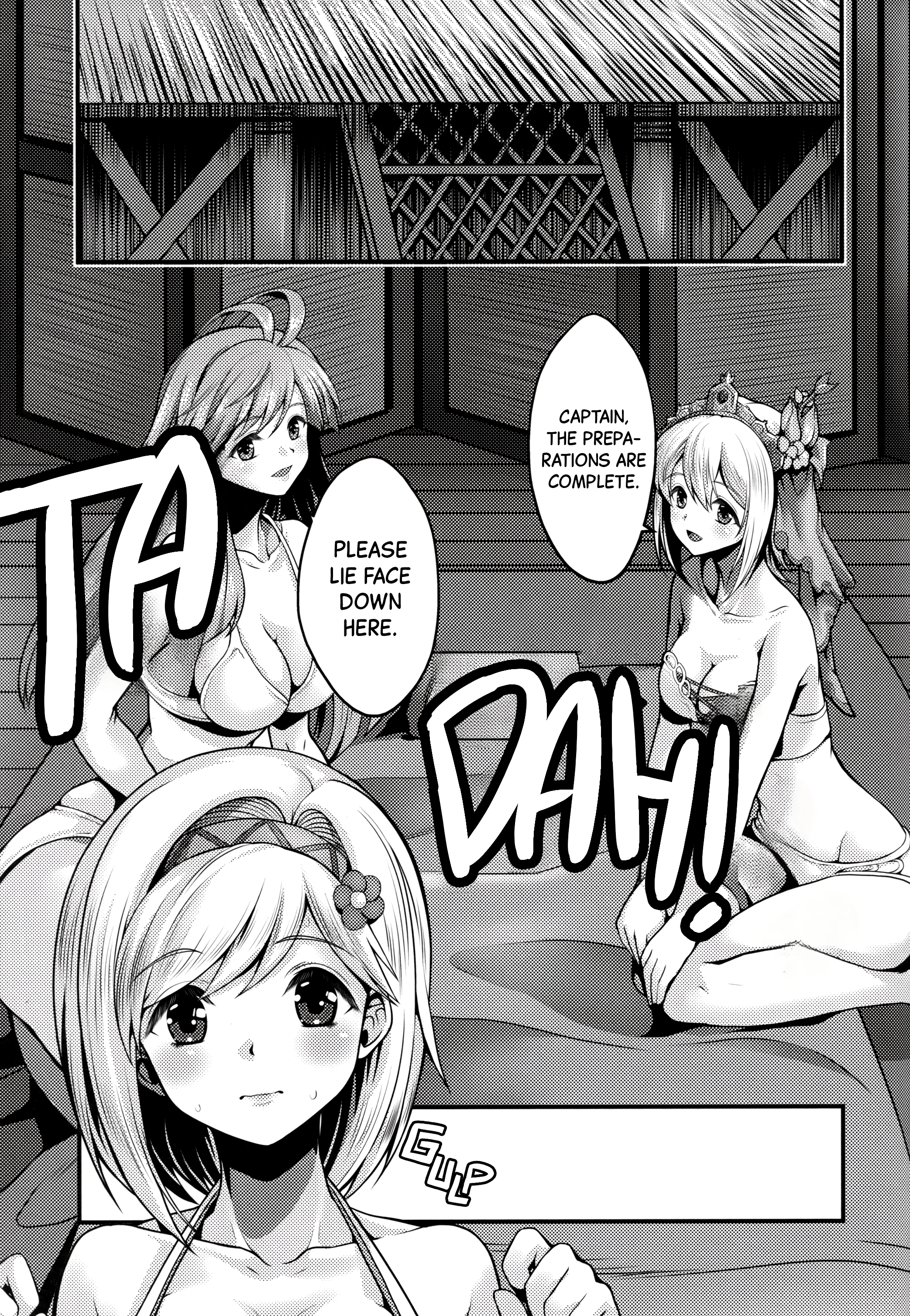 Gab and Ropa's Shape-up Massage porn comic picture 4