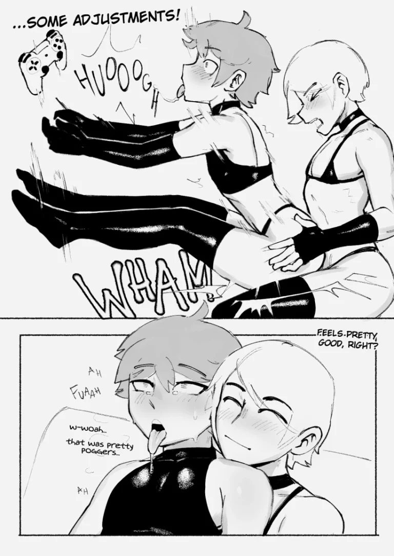 Gamers porn comic picture 3