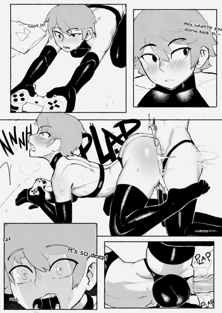 Gamers porn comic picture 5