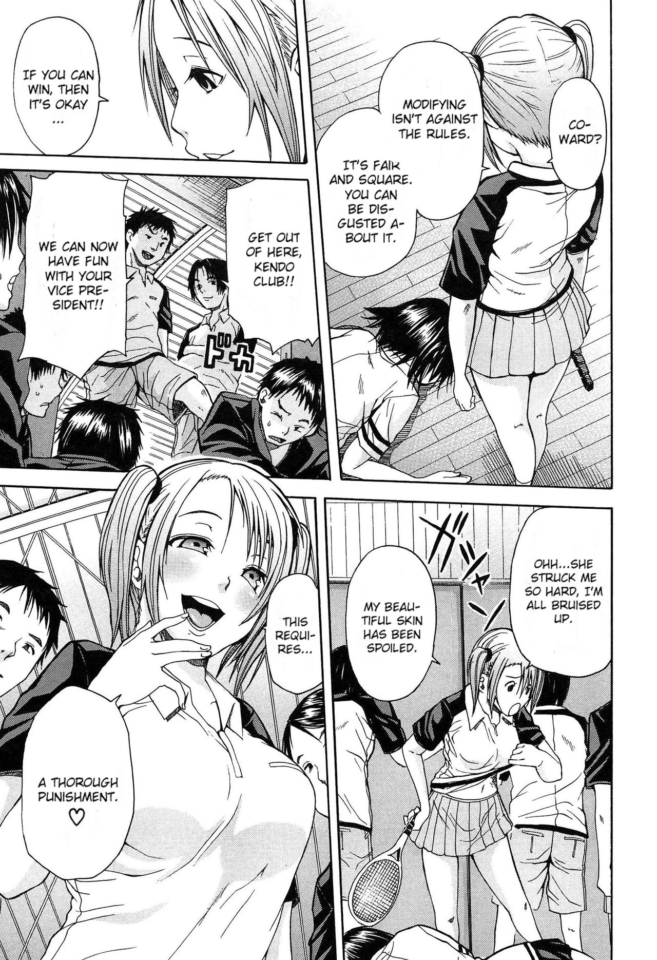 Gang Rape School porn comic picture 13