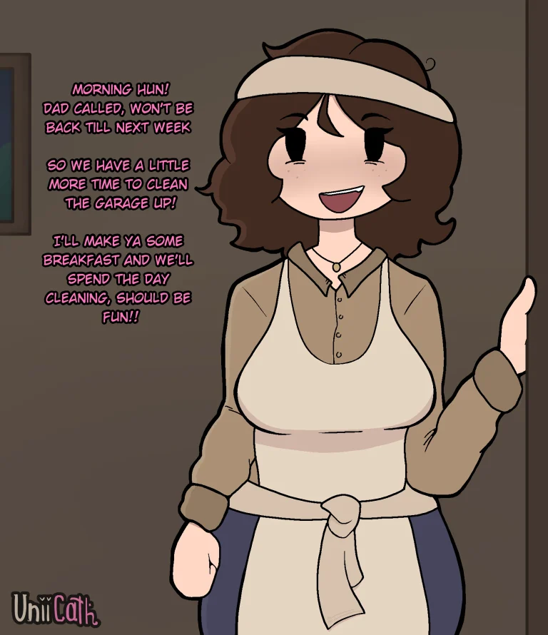 Garage Mom porn comic picture 1