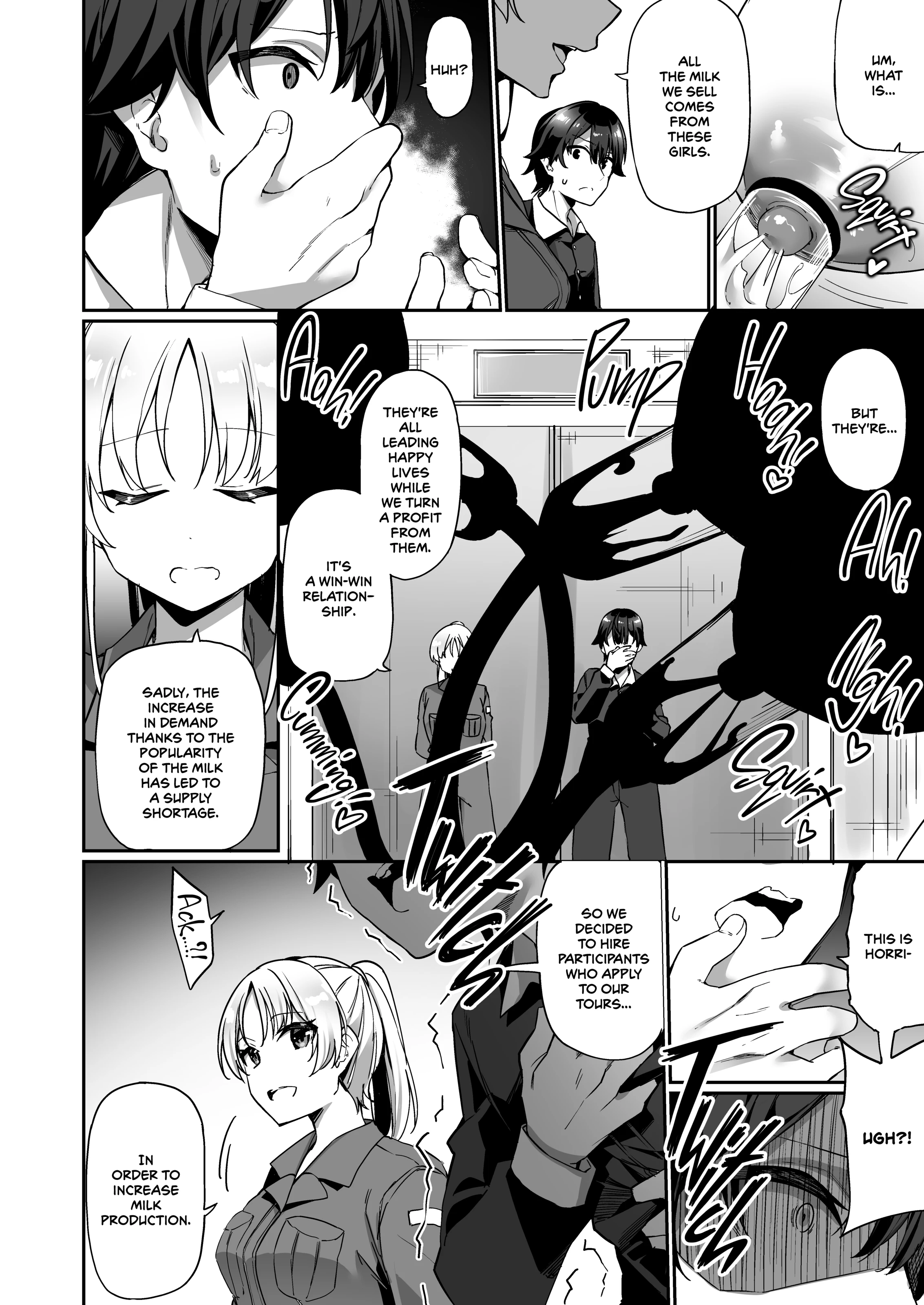 Gender Swap Milking Life! porn comic picture 5
