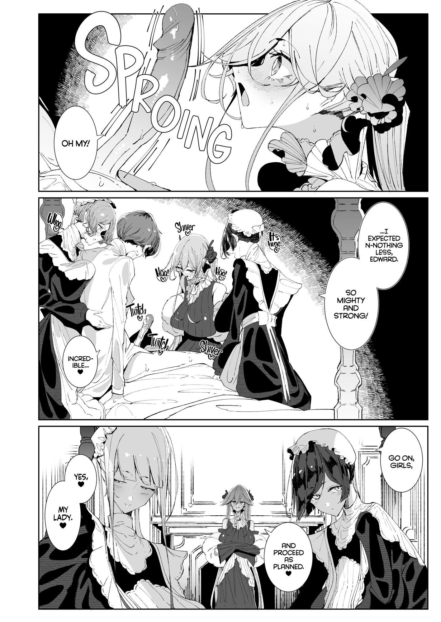 Gentleman’s Maid Sophie 9 porn comic picture 23