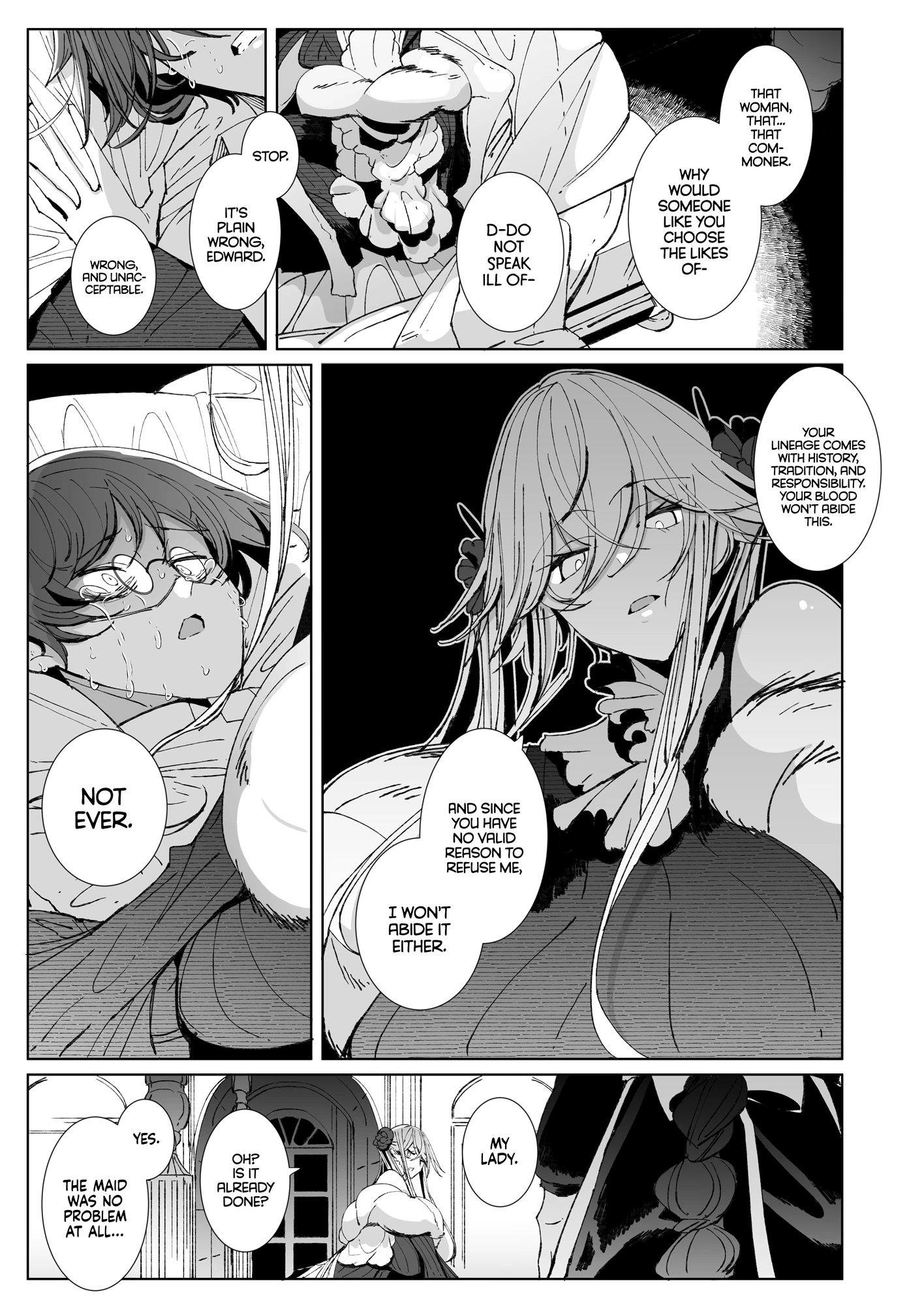 Gentleman’s Maid Sophie 9 porn comic picture 44