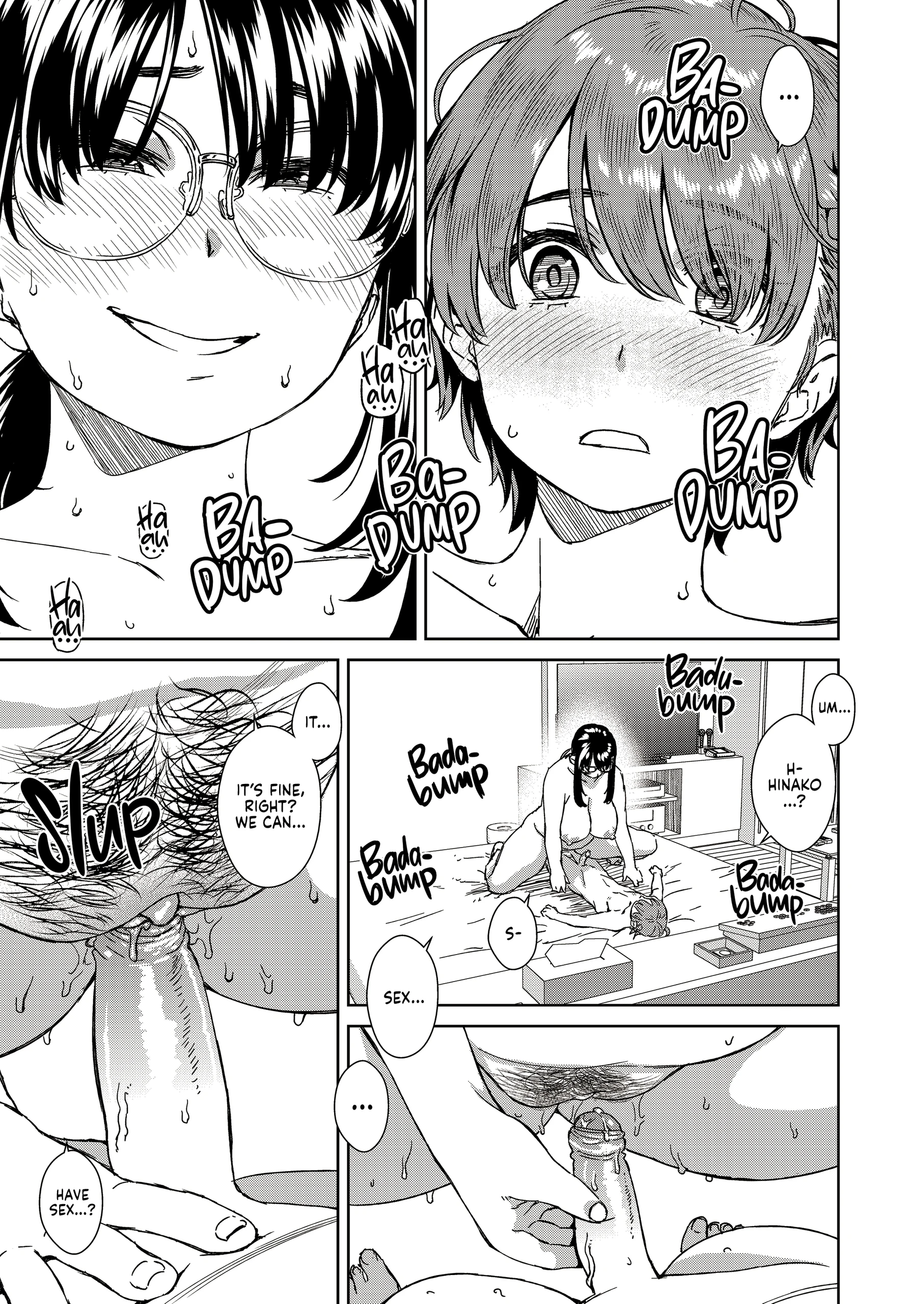 Getting Sexed by a Plump Older Girl porn comic picture 16