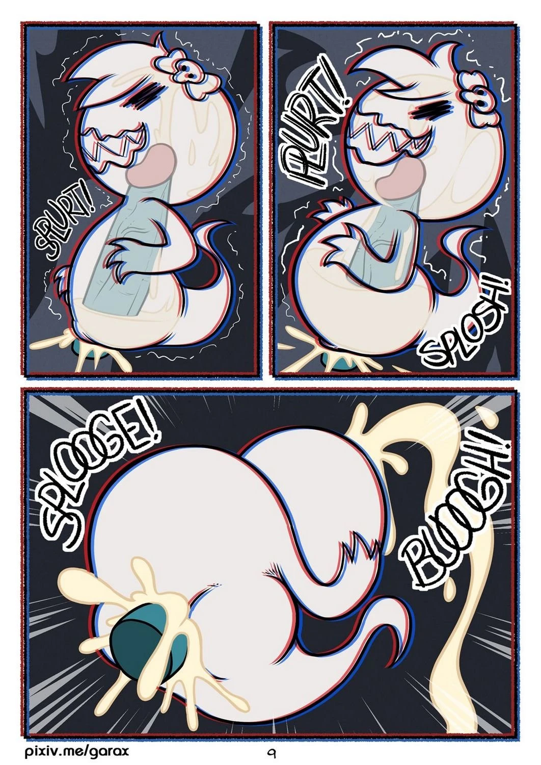 Ghost Buster porn comic picture 18