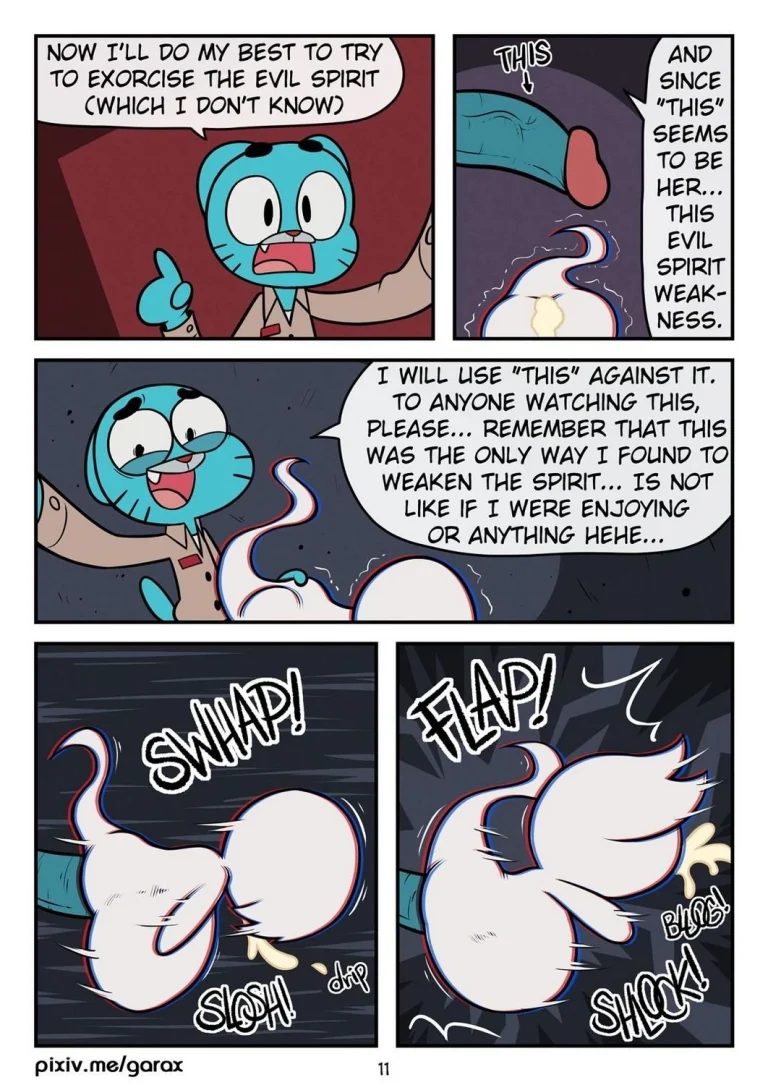 Ghost Buster porn comic picture 7