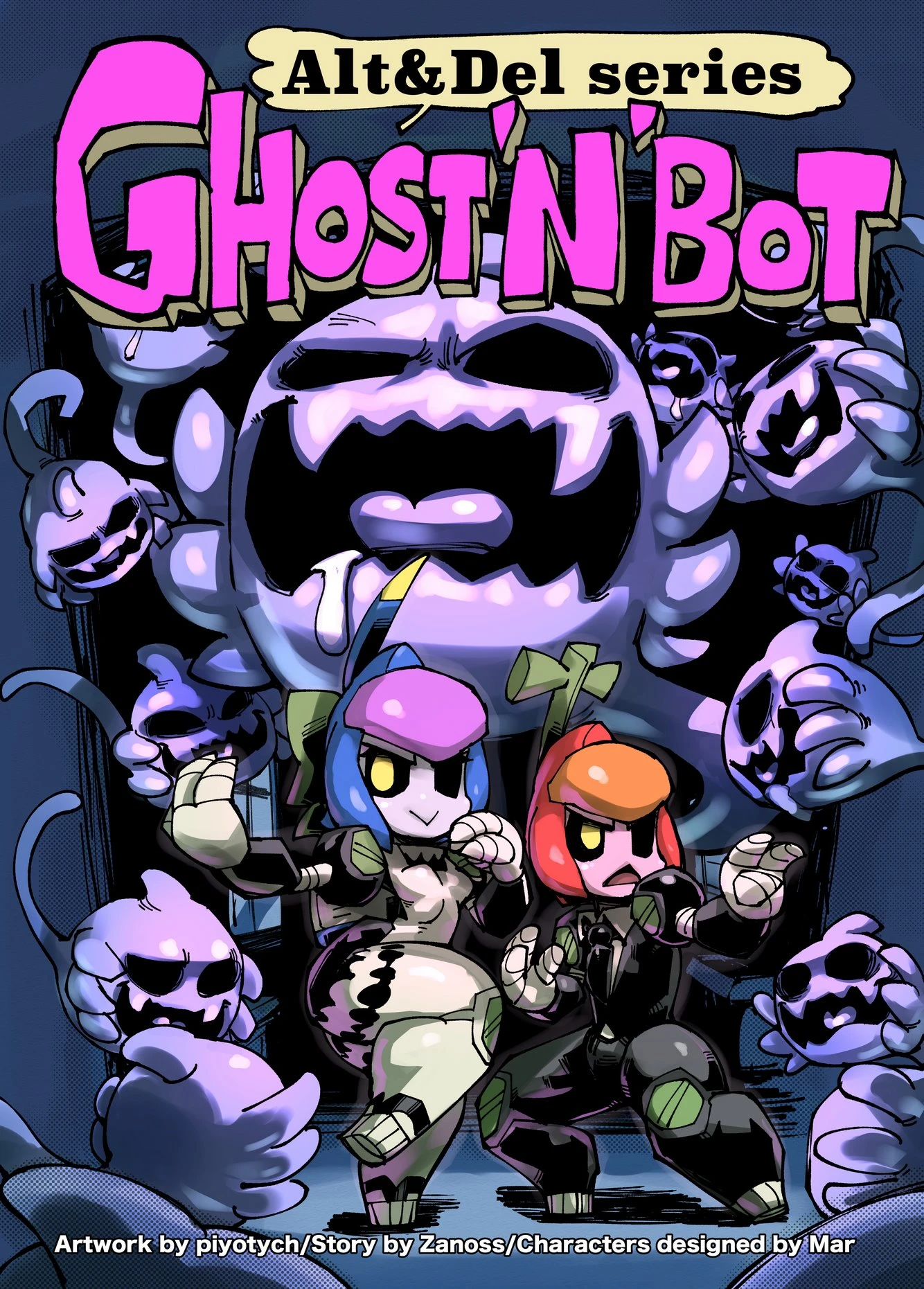 Ghost'N'Bots porn comic picture 1