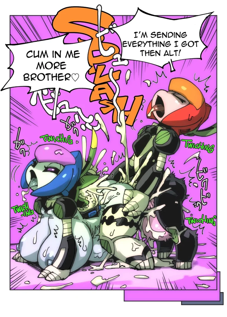 Ghost'N'Bots porn comic picture 12