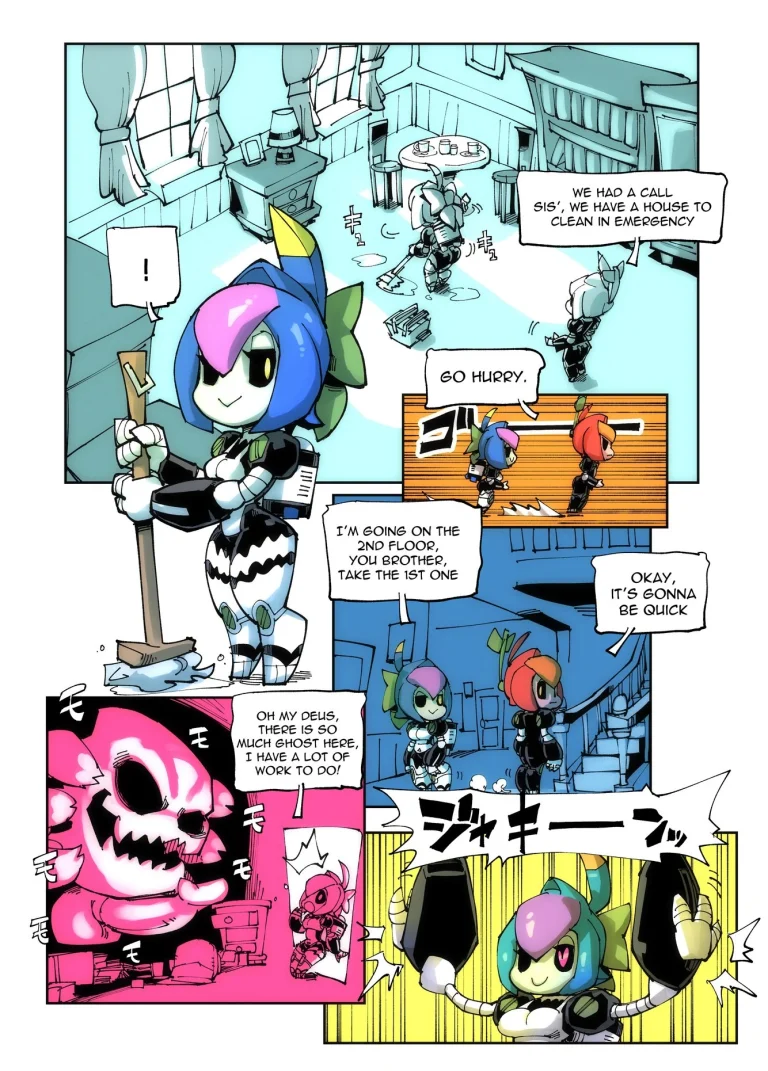 Ghost'N'Bots porn comic picture 2