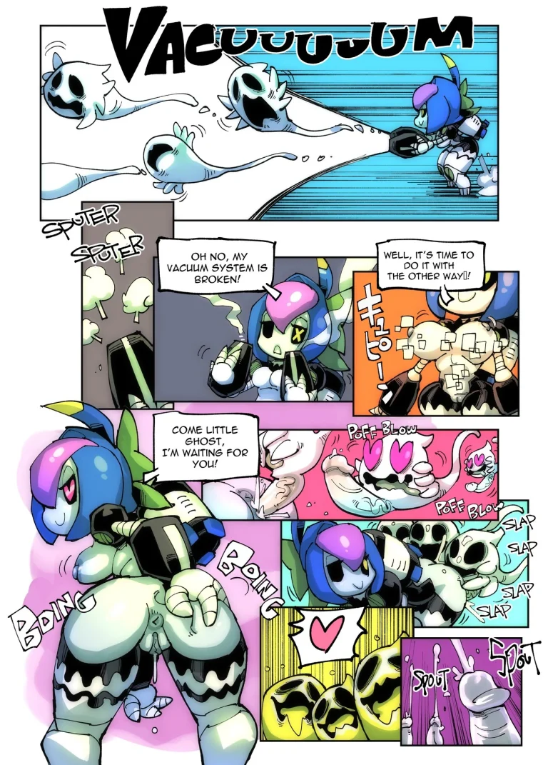Ghost'N'Bots porn comic picture 3