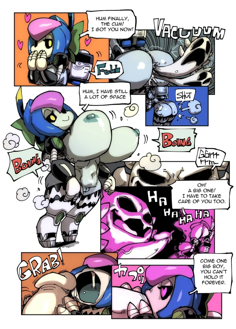 Ghost'N'Bots porn comic picture 4