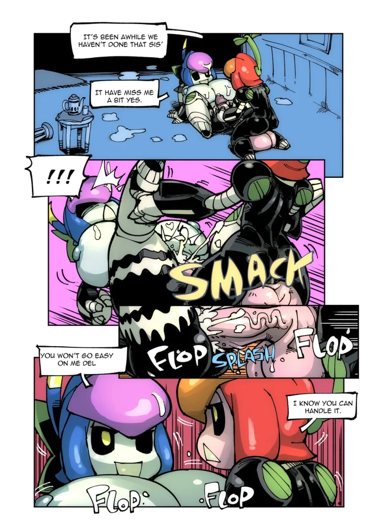 Ghost'N'Bots porn comic picture 8