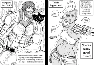 Giga-Chaid porn comic picture 1