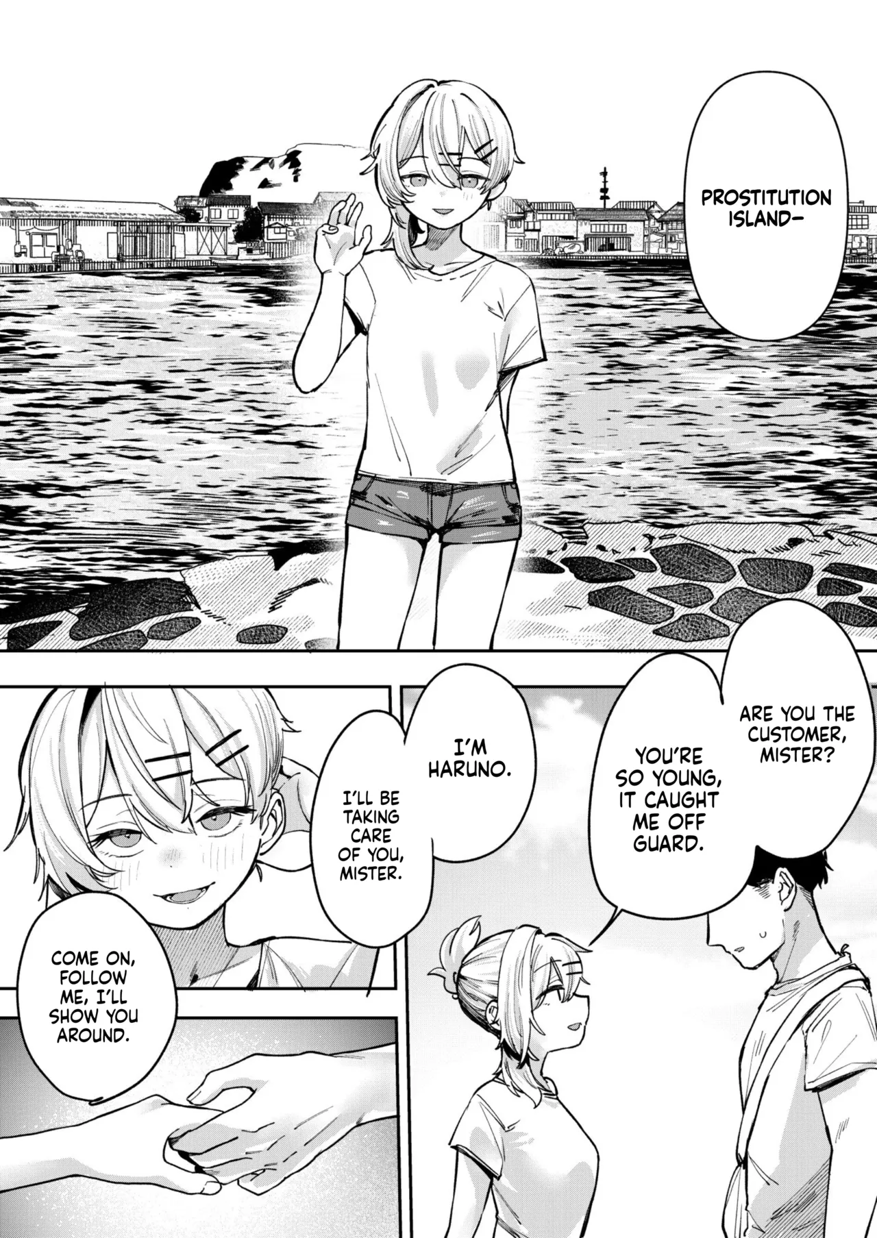 Girl Prostitution Island porn comic picture 6