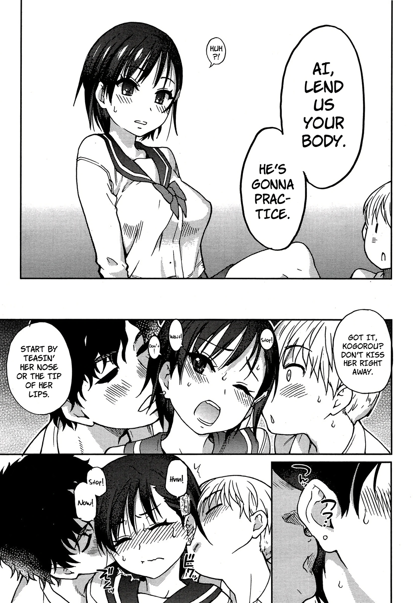 Girlfriend Boyfriend Girlfriend porn comic picture 11