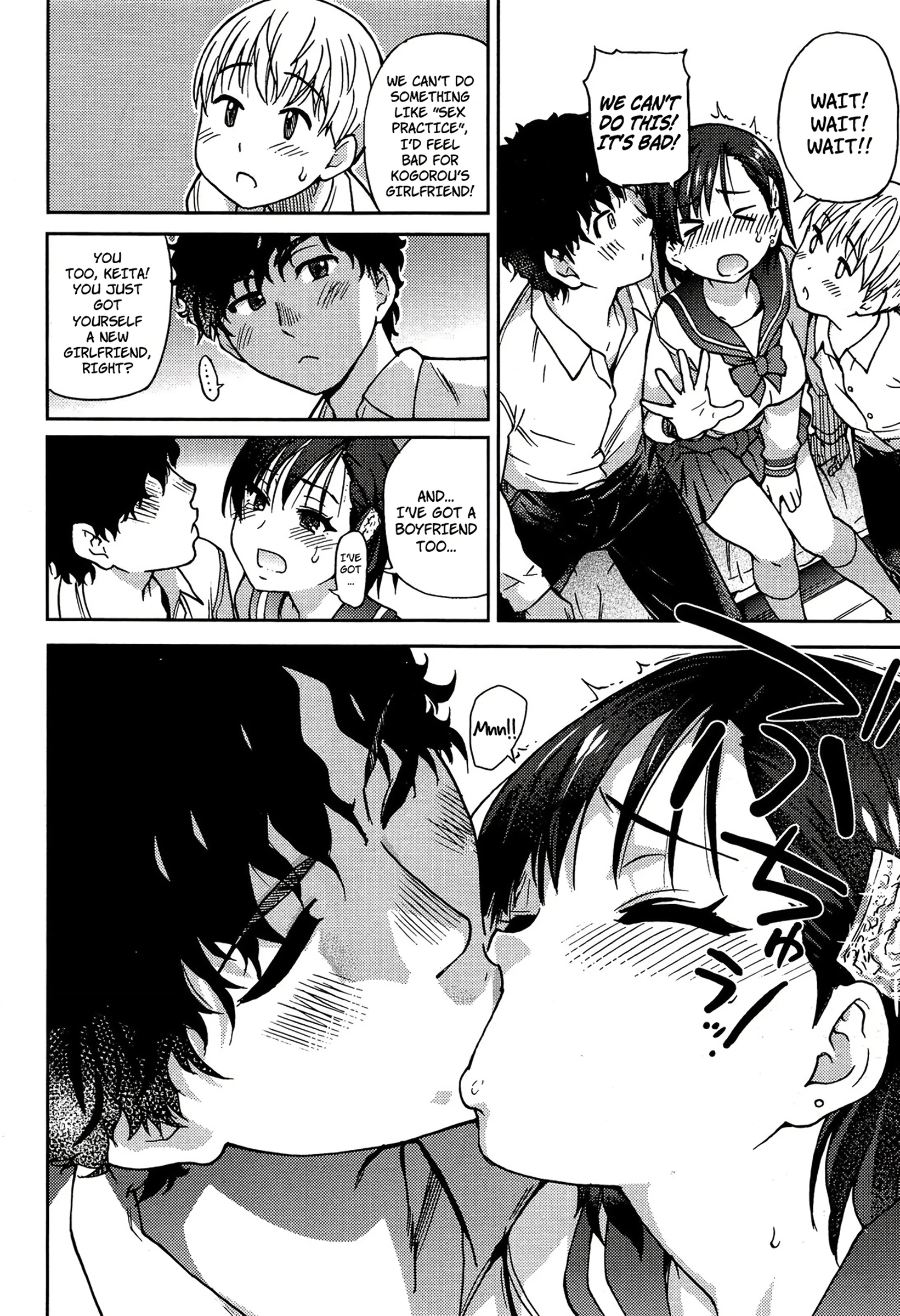 Girlfriend Boyfriend Girlfriend porn comic picture 12