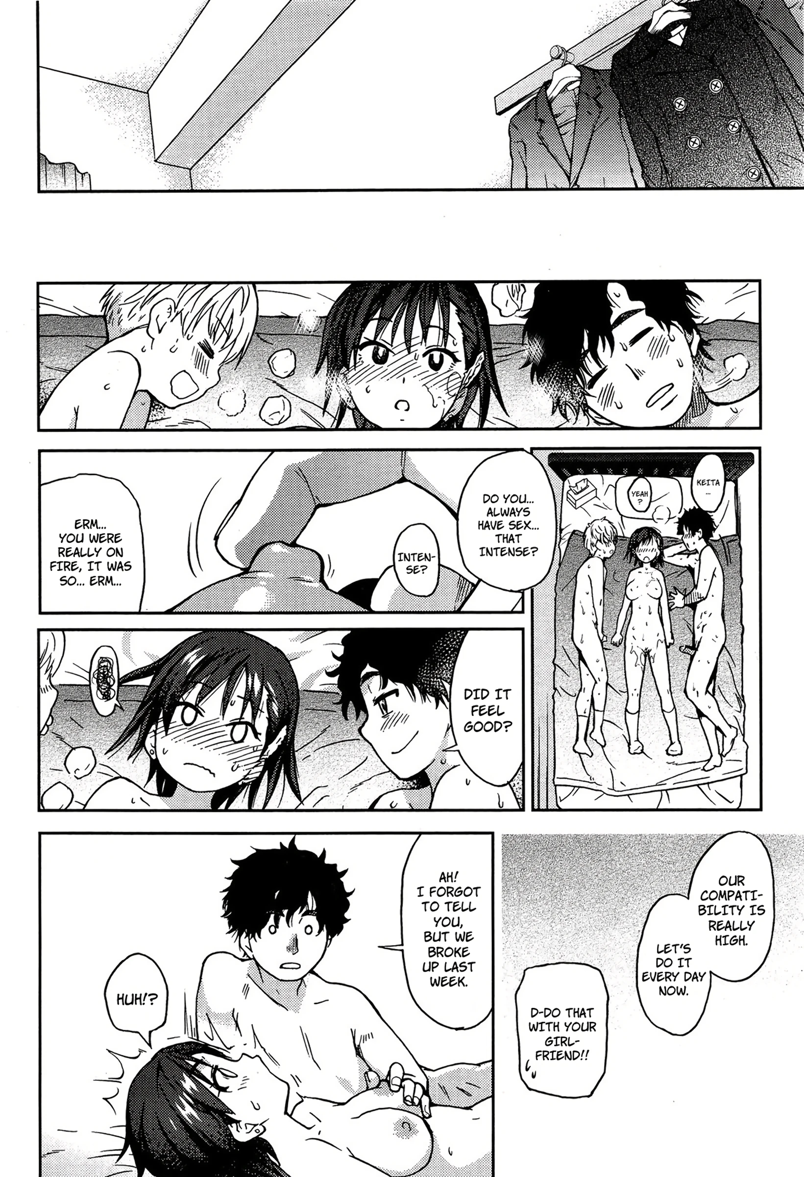 Girlfriend Boyfriend Girlfriend porn comic picture 32