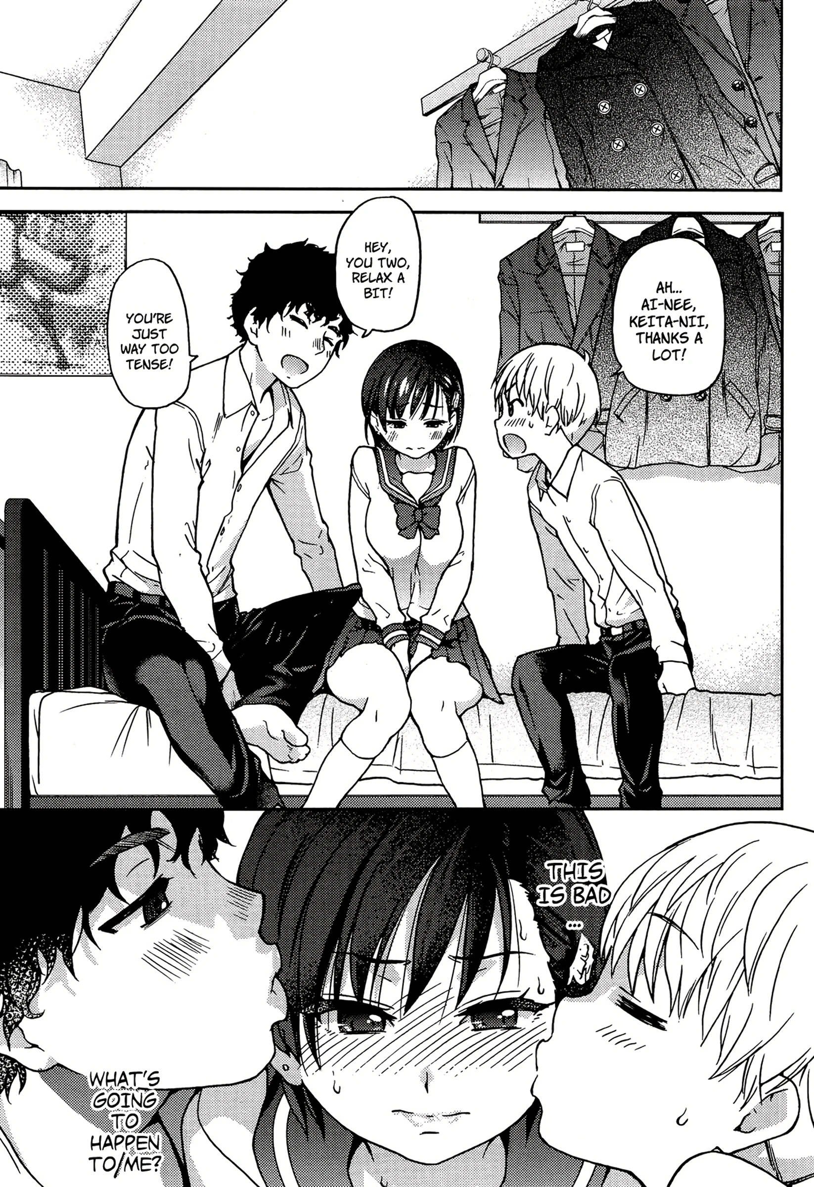 Girlfriend Boyfriend Girlfriend porn comic picture 5