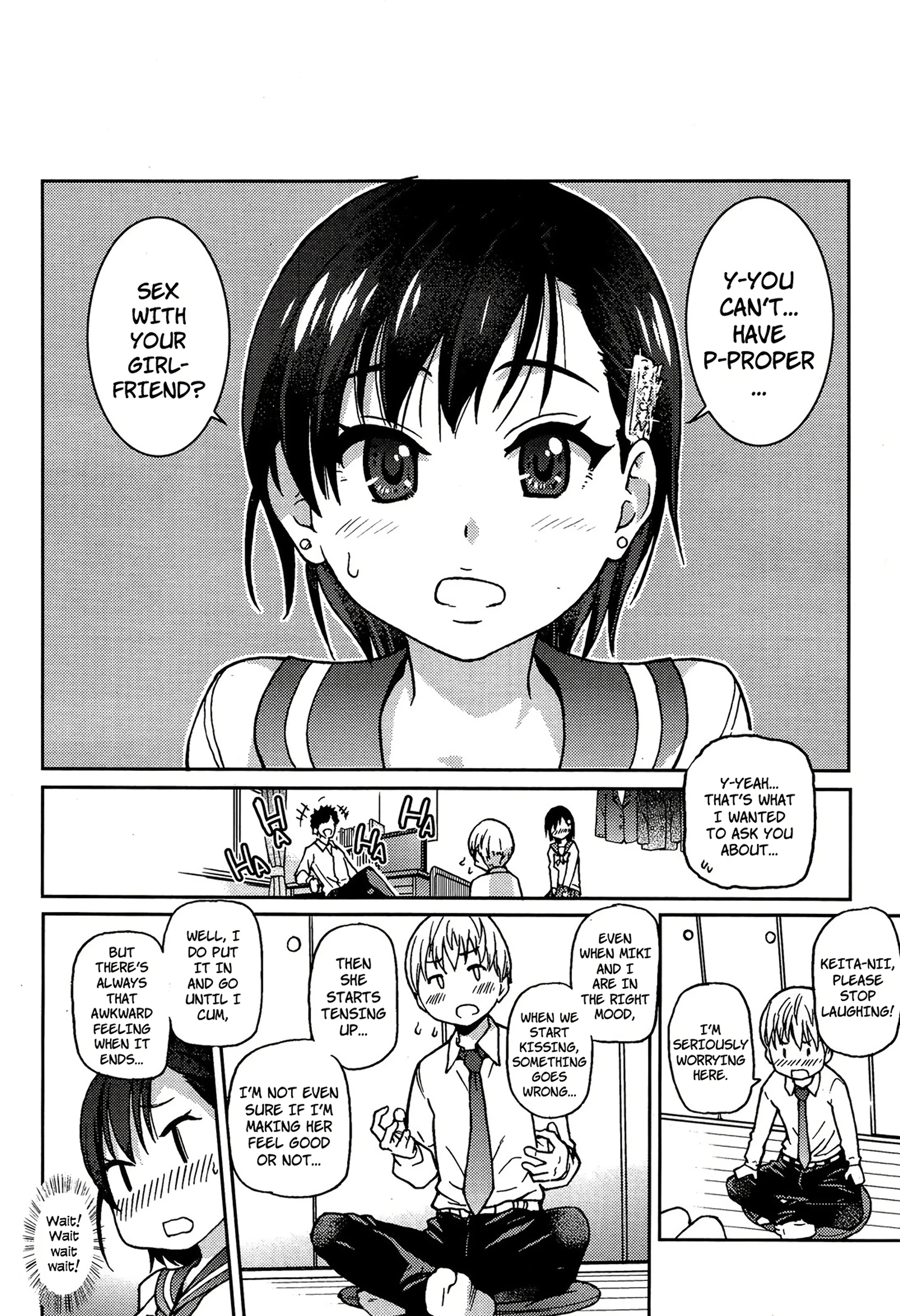 Girlfriend Boyfriend Girlfriend porn comic picture 8
