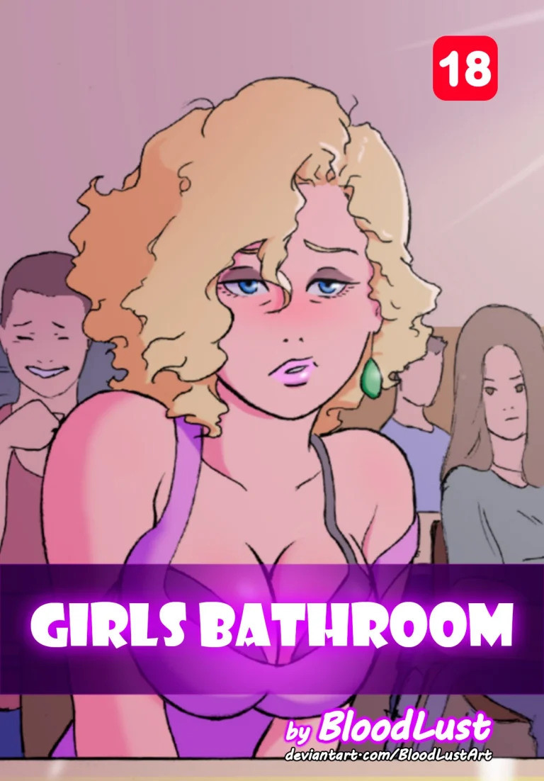 Girls Bathroom porn comic picture 1