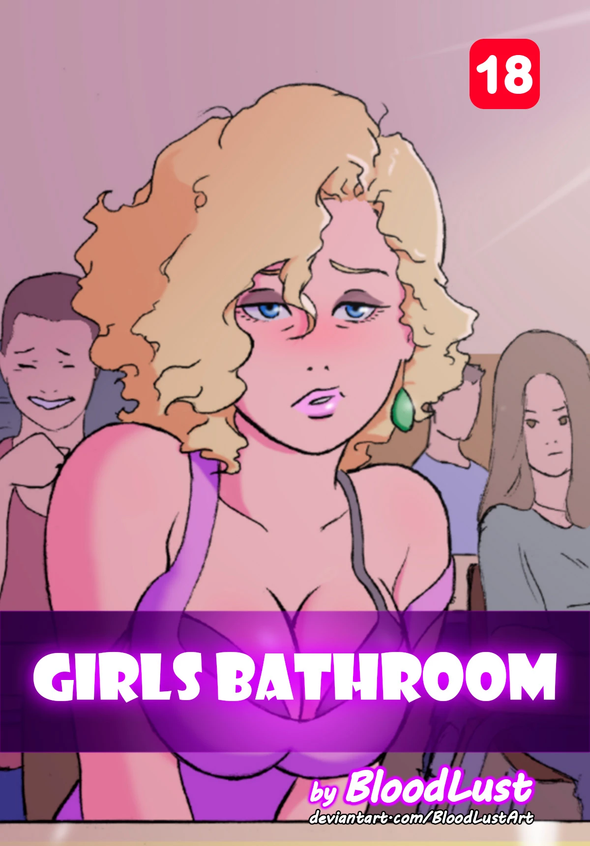 Girls Bathroom porn comic picture 1
