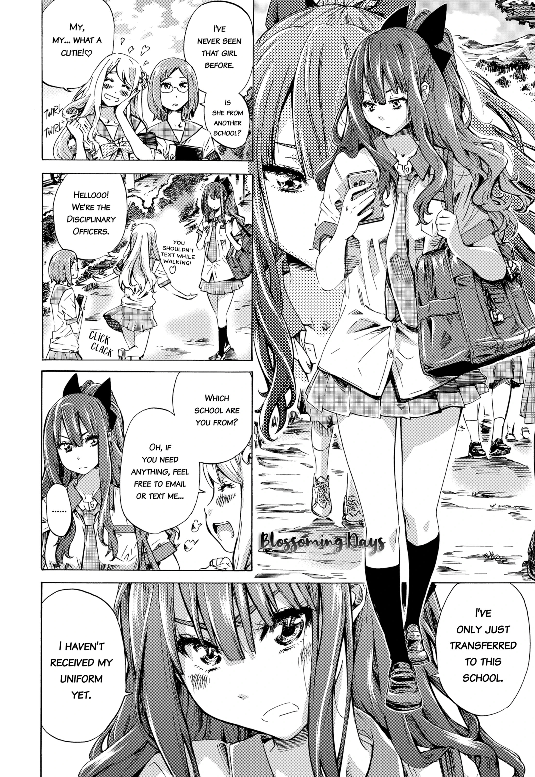 Girls in Bloom 1 porn comic picture 3