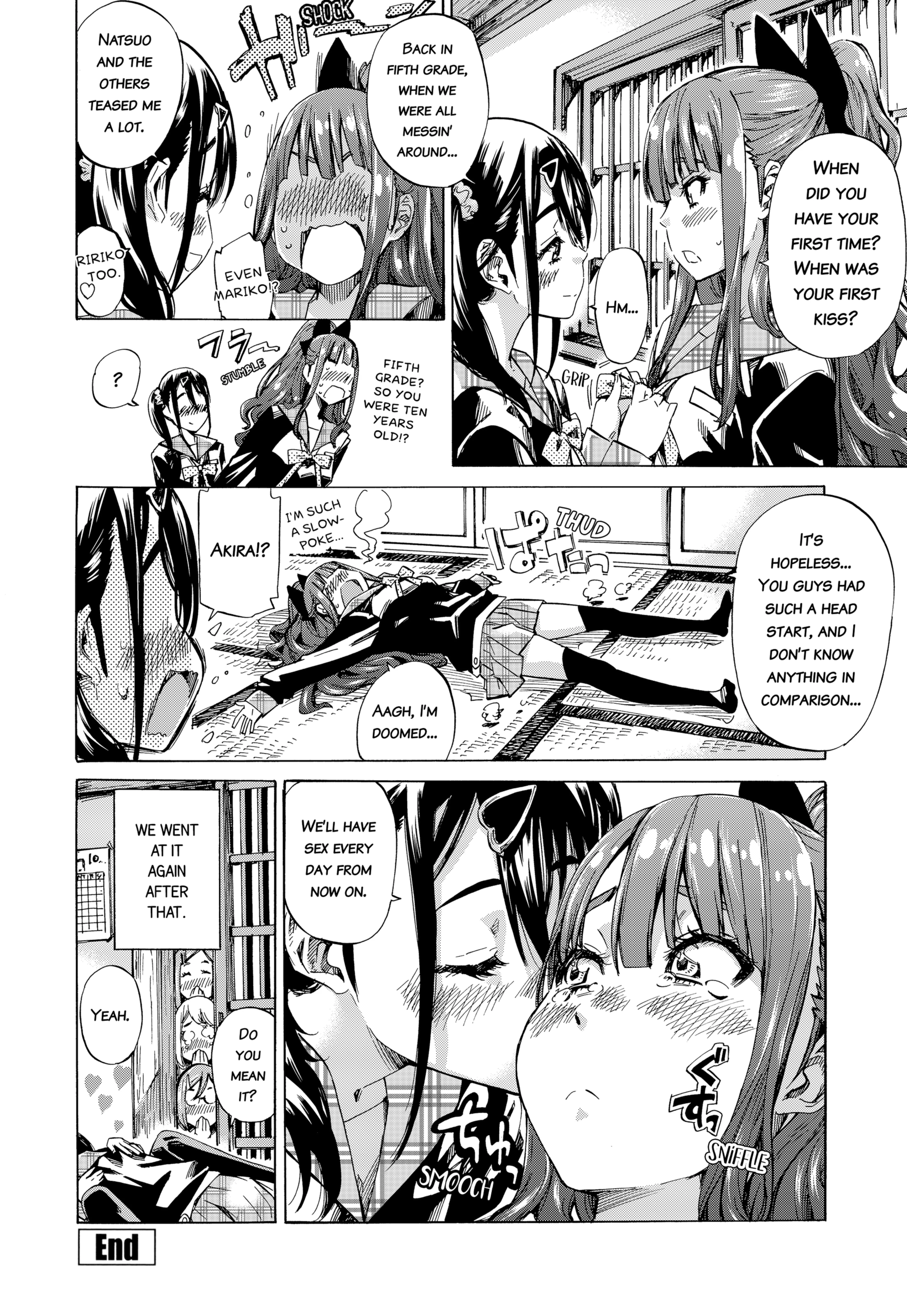 Girls in Bloom 4 porn comic picture 20