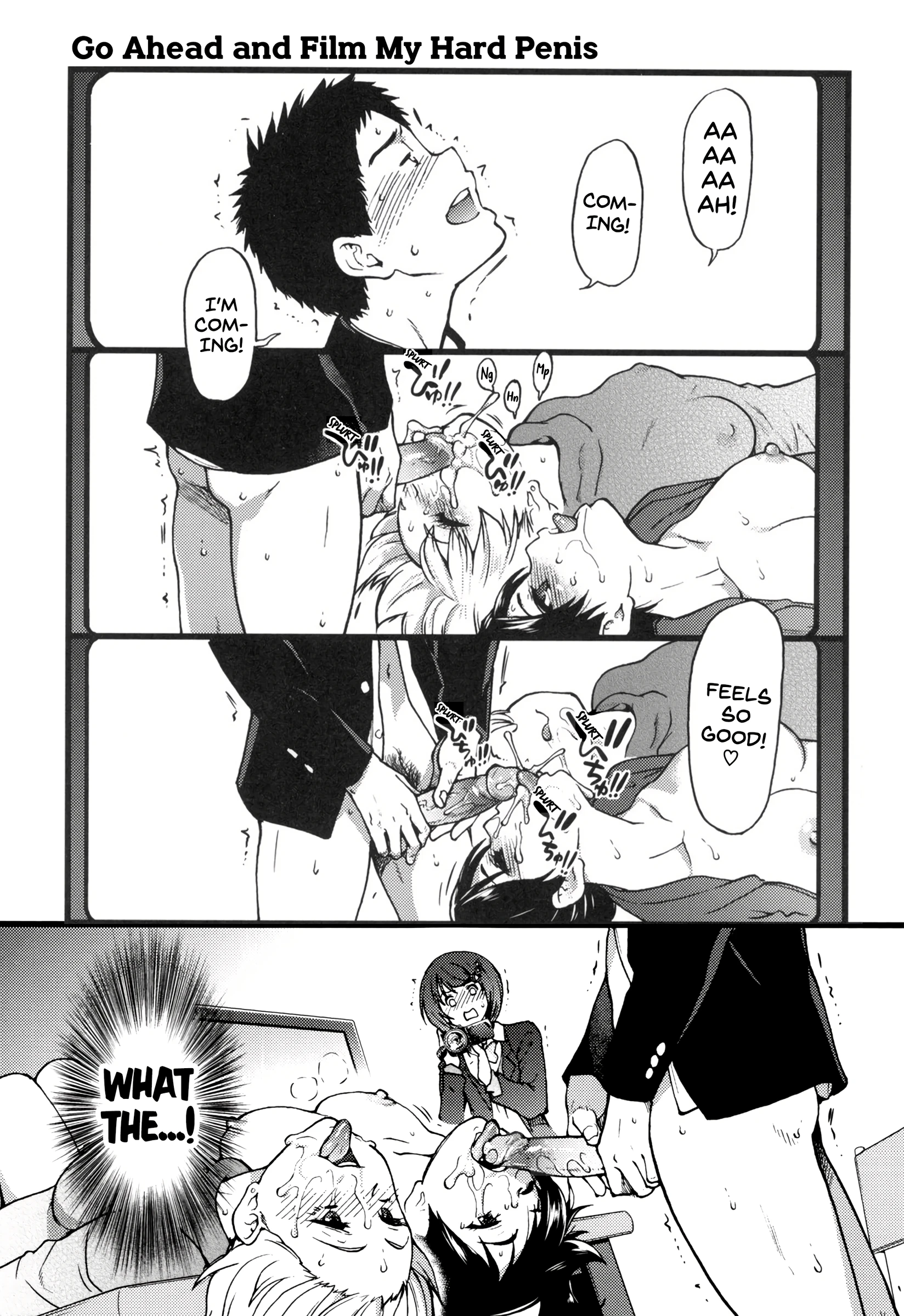 Go Ahead And Film My Hard Penis 2 porn comic picture 1