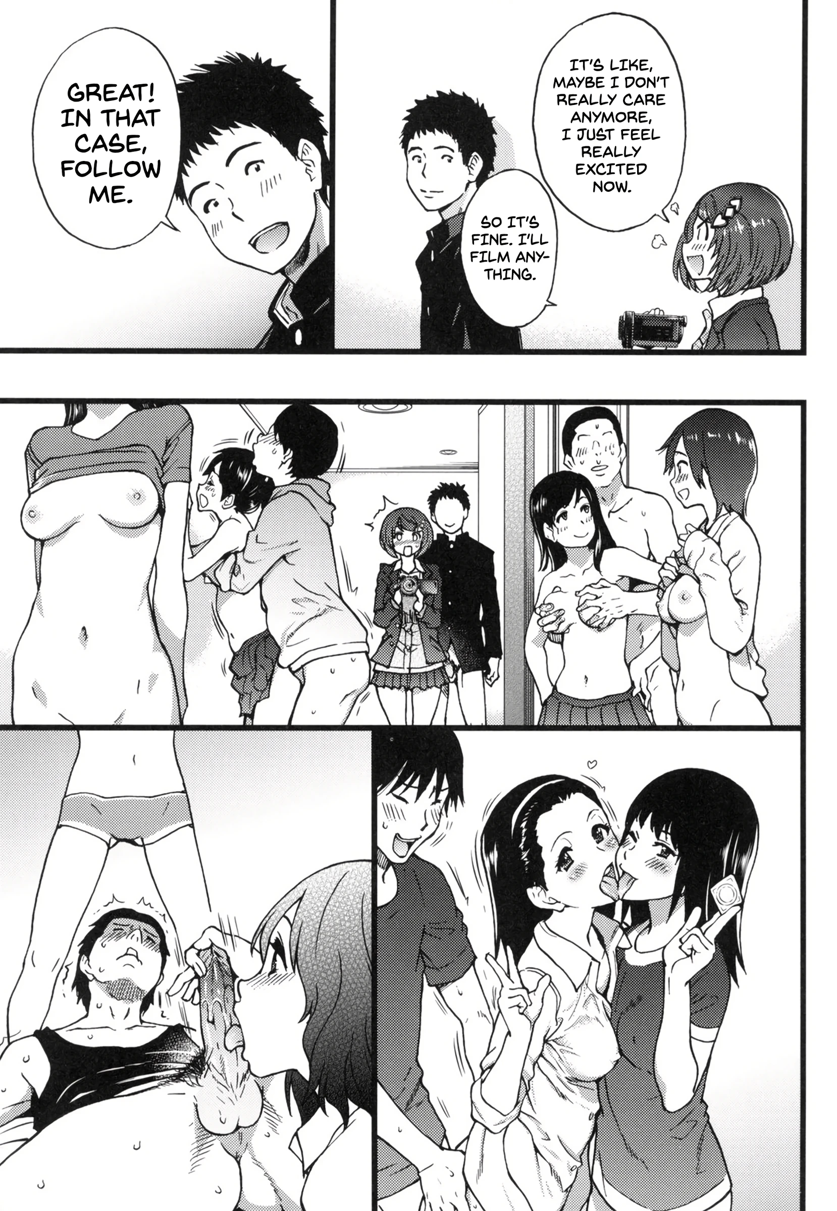Go Ahead And Film My Hard Penis 3 porn comic picture 7