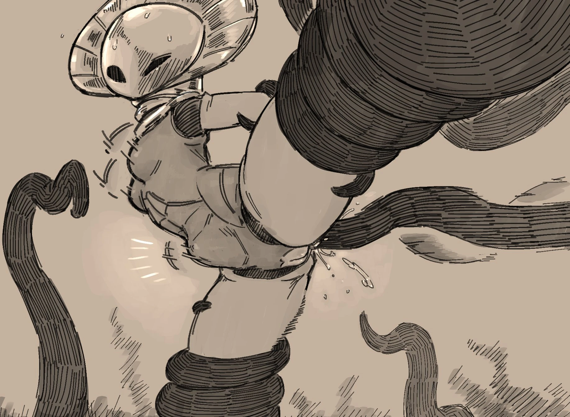 God Seeker’s Tentacle Trouble porn comic picture 10