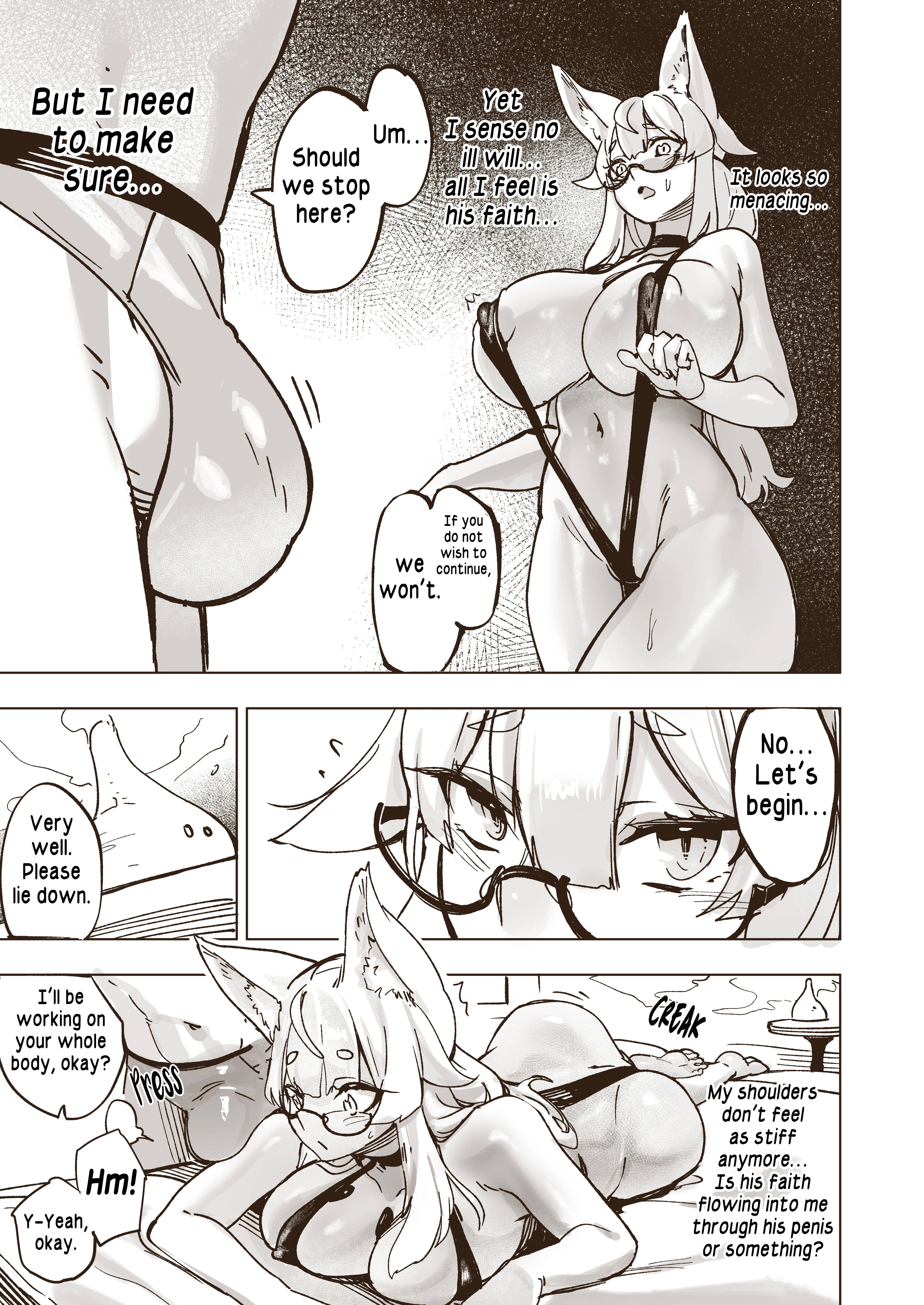 Goddesses Pleasure Parlor porn comic picture 6