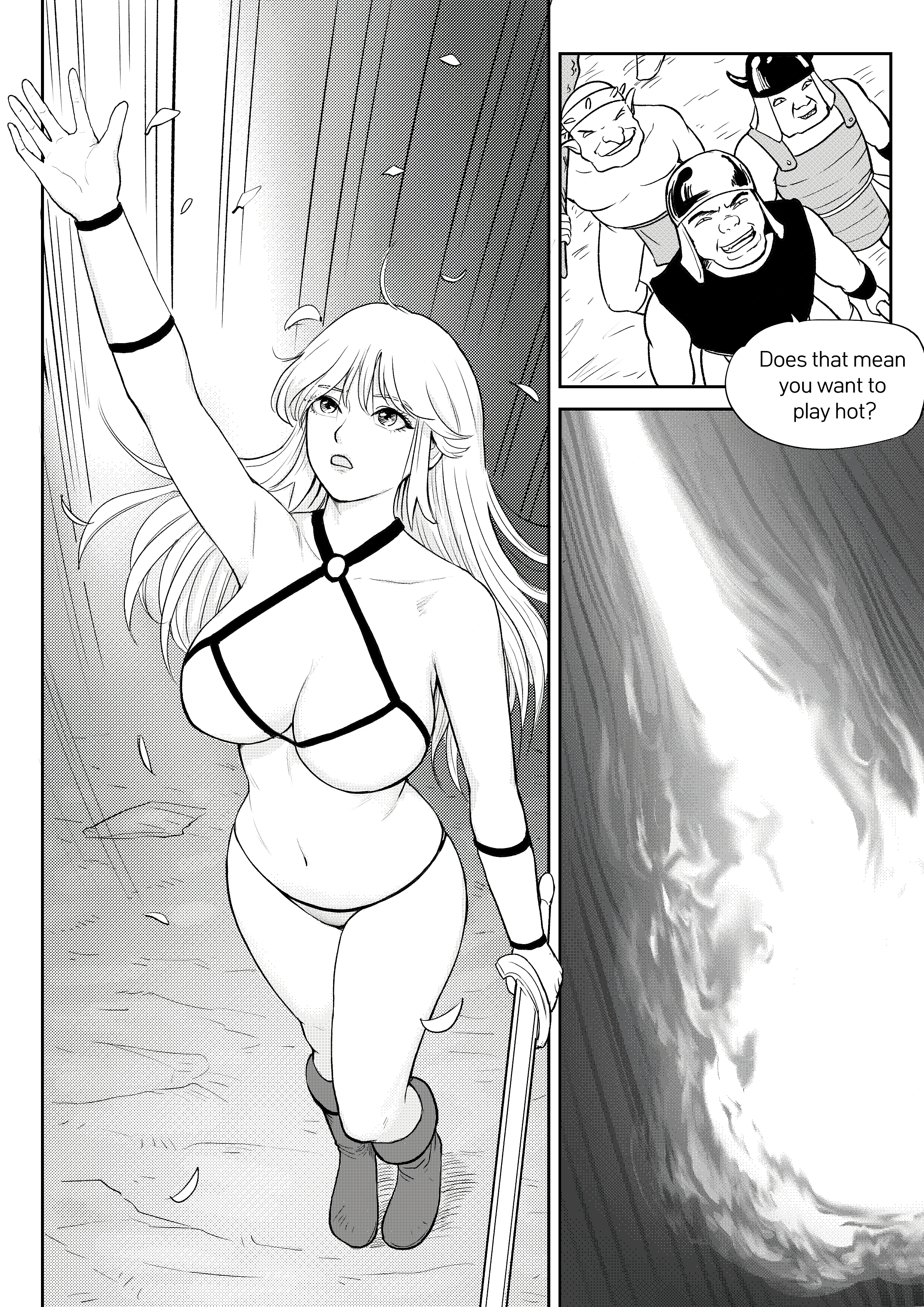 Golden Axe Tyris porn comic picture 14