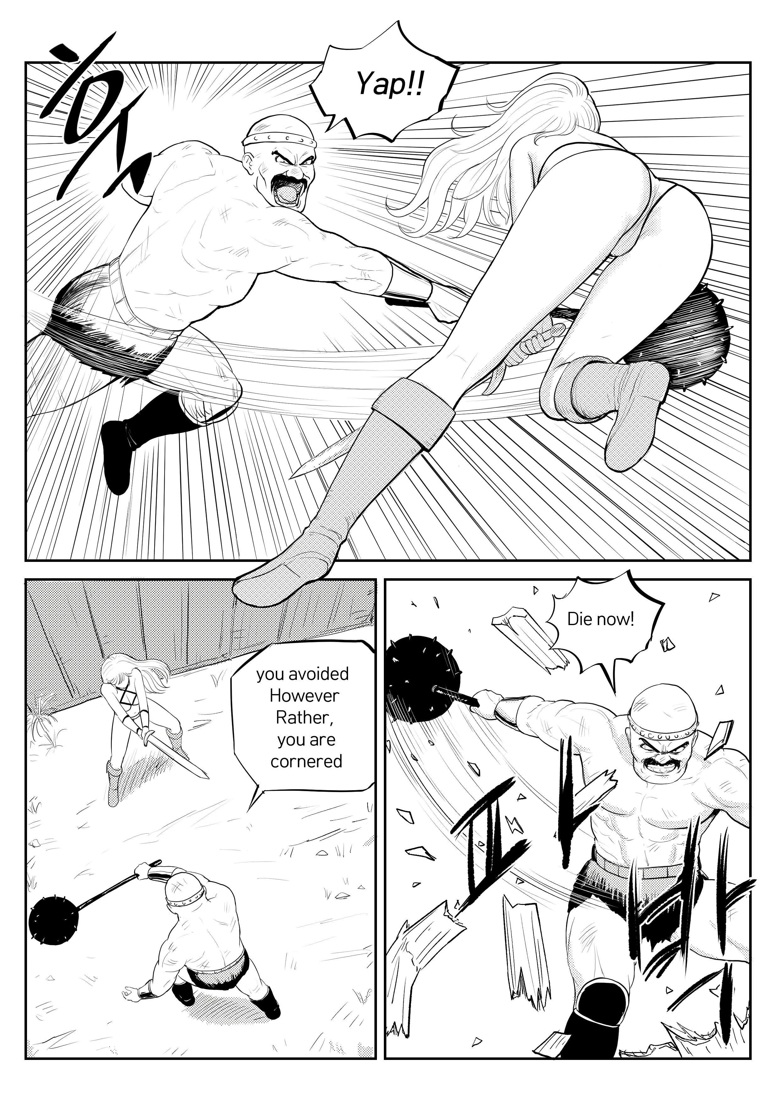 Golden Axe Tyris porn comic picture 17