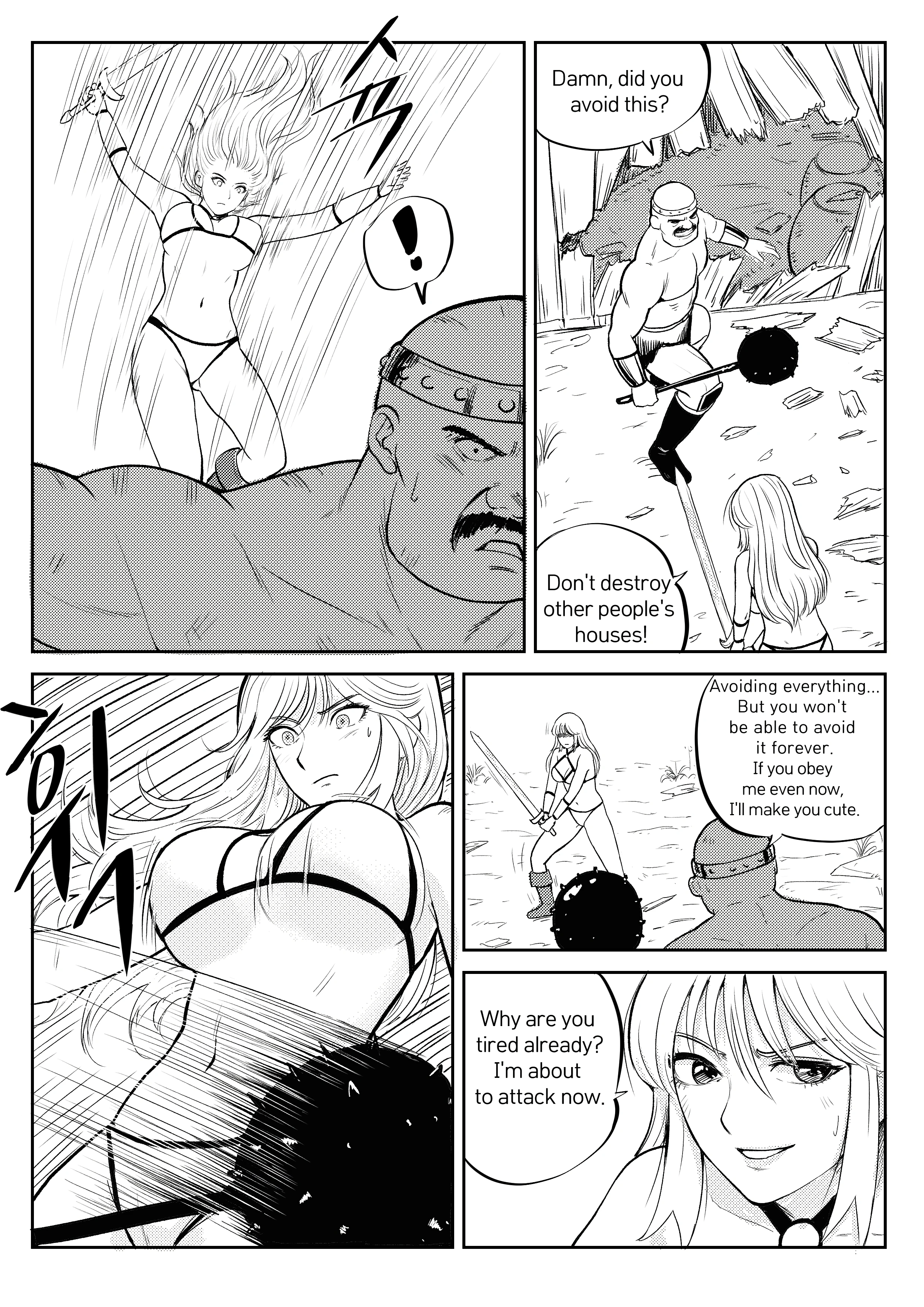 Golden Axe Tyris porn comic picture 18