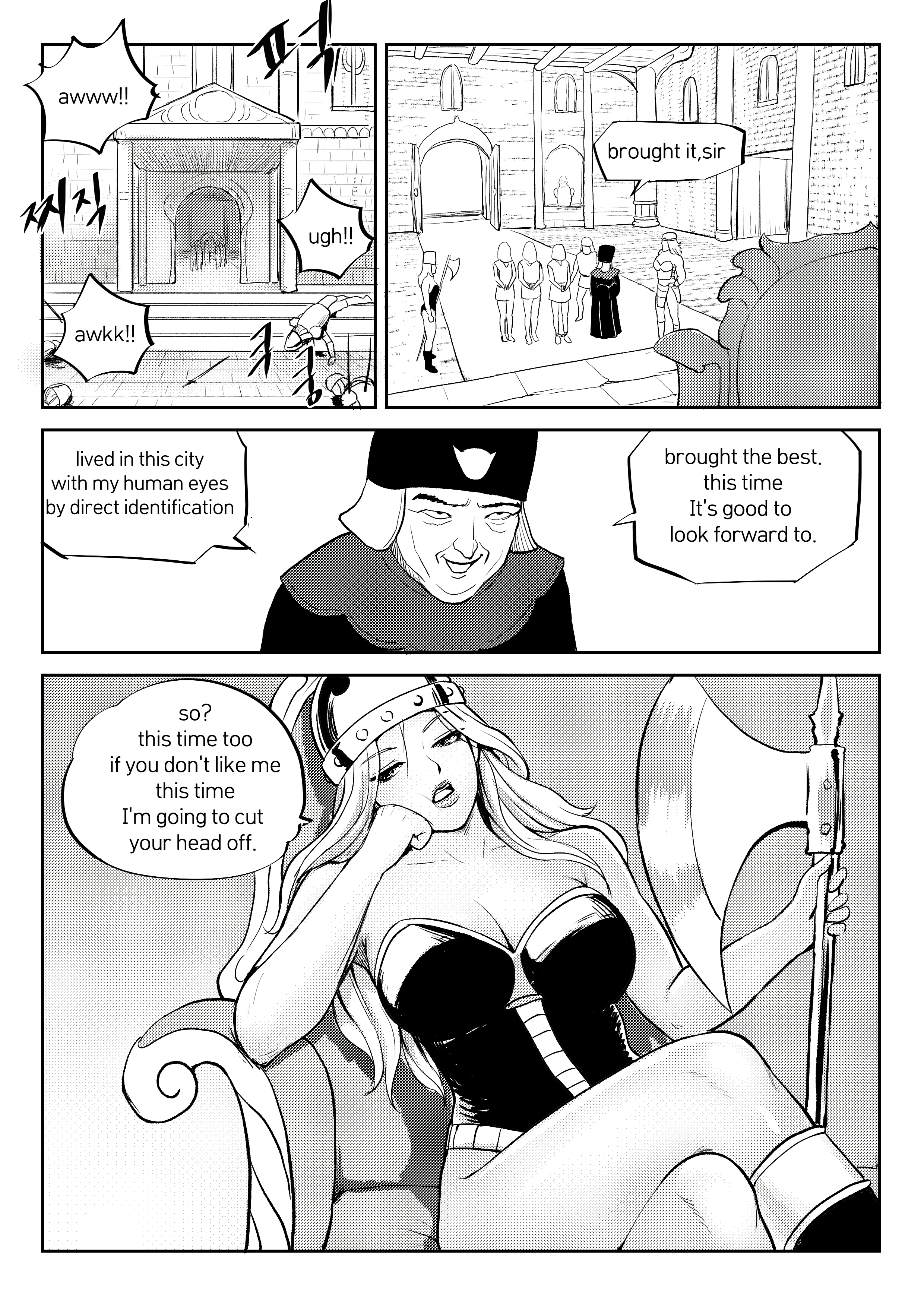 Golden Axe Tyris porn comic picture 24