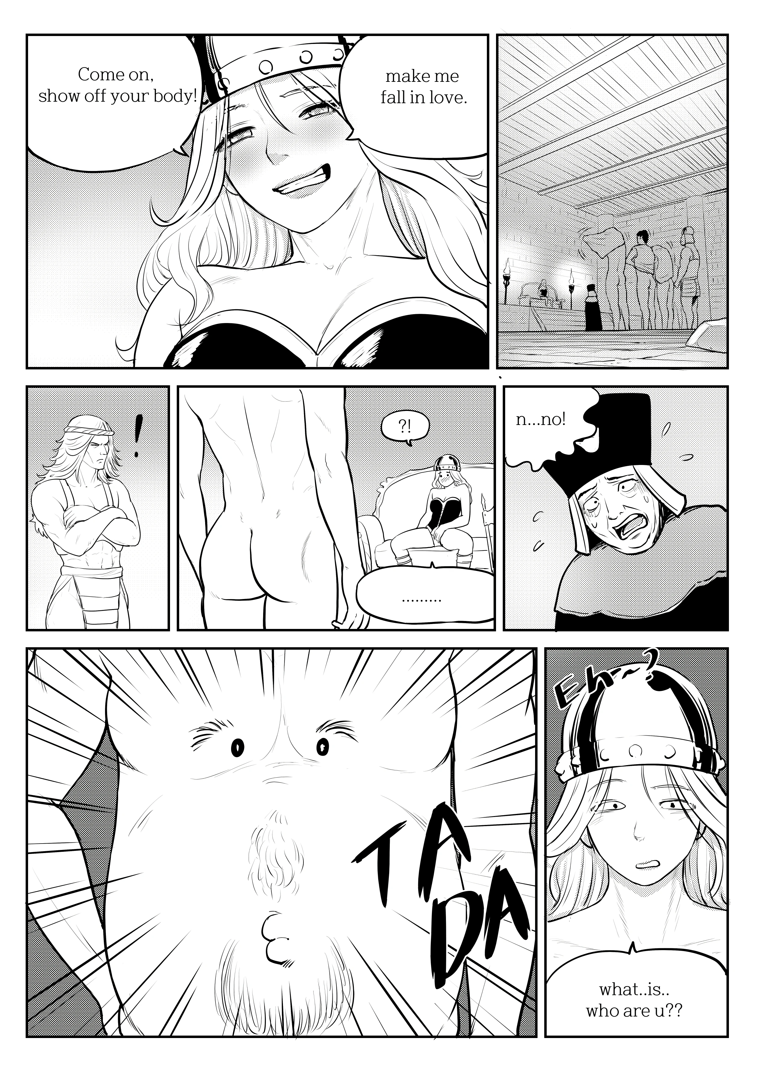 Golden Axe Tyris porn comic picture 27