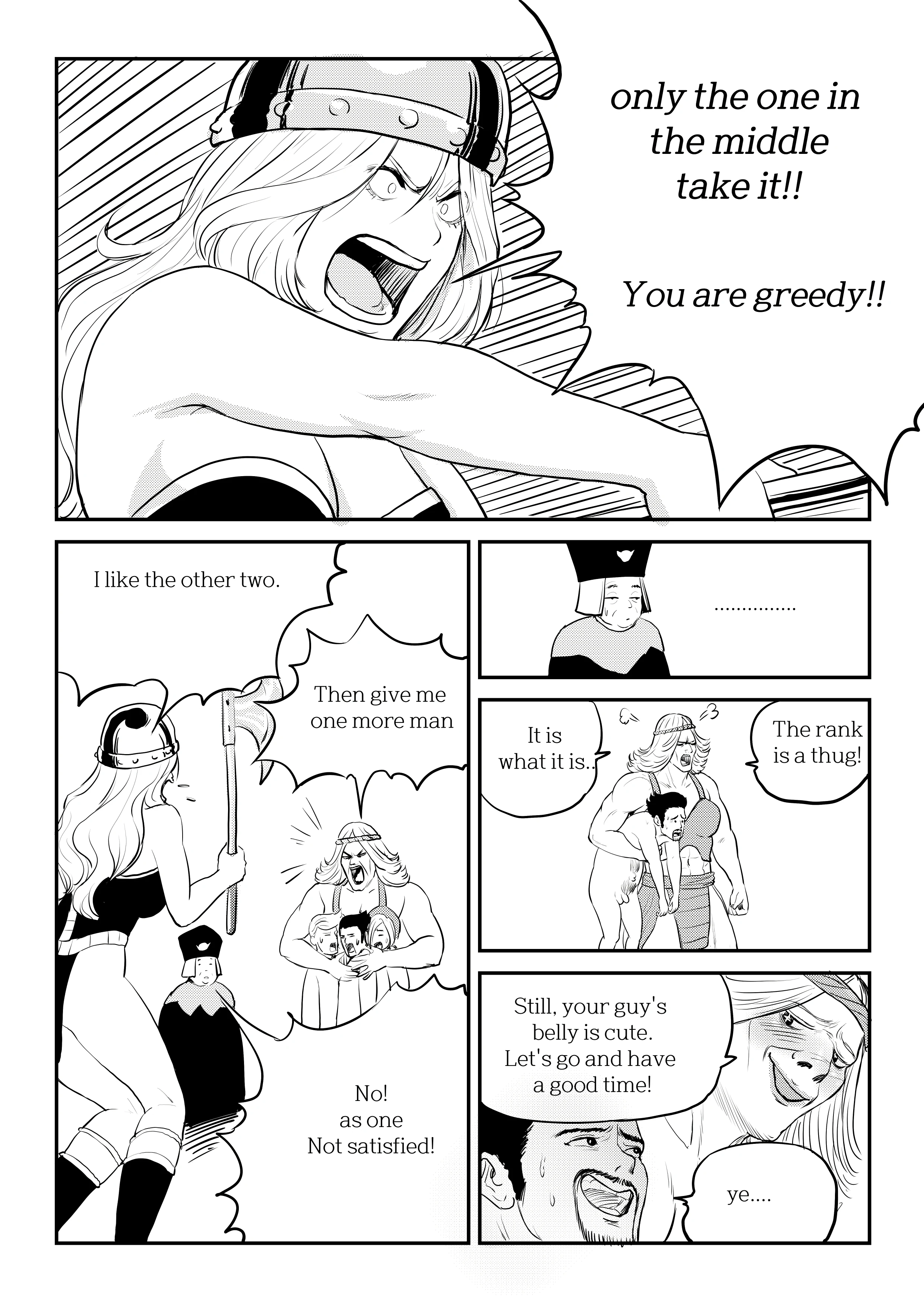 Golden Axe Tyris porn comic picture 31