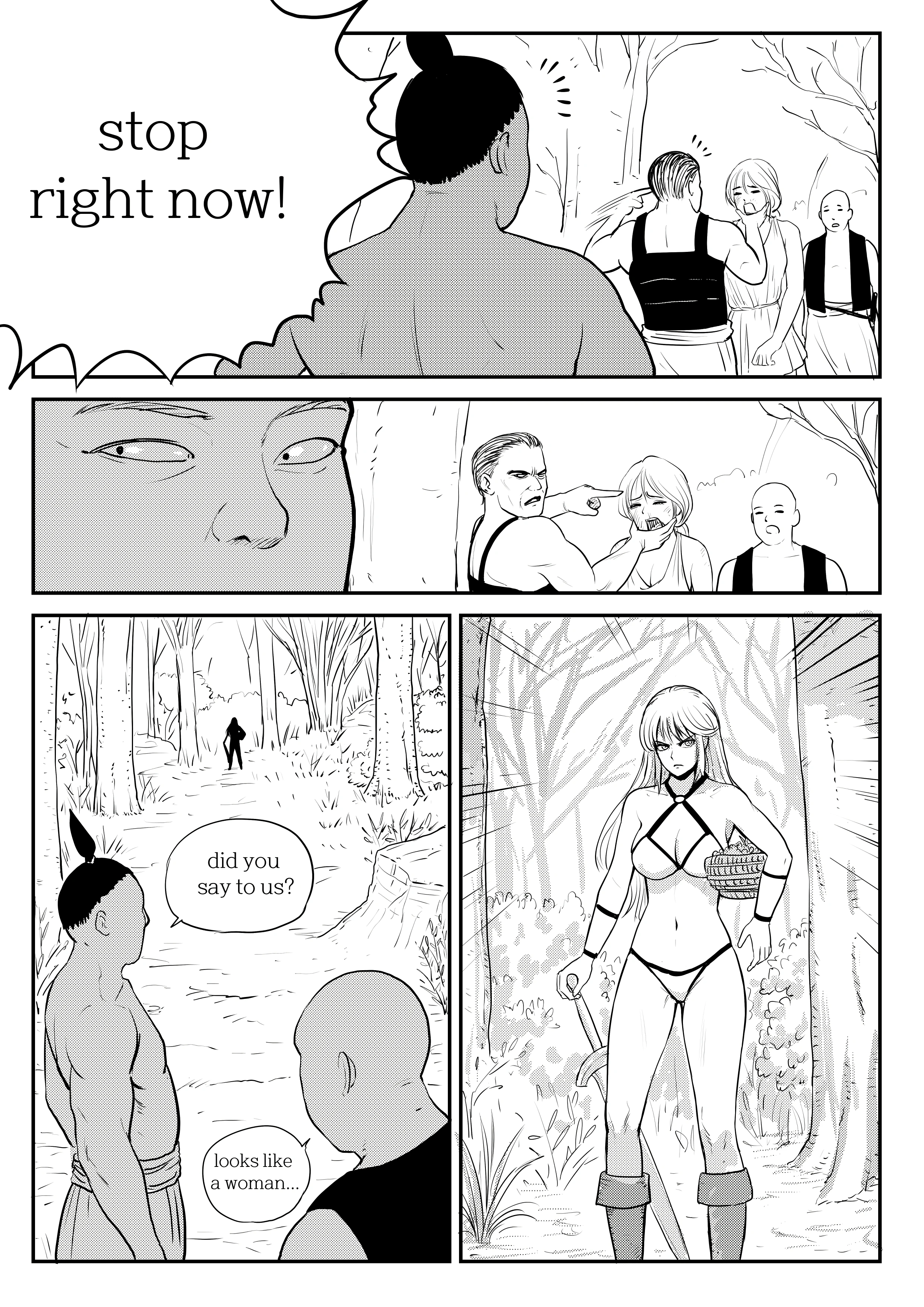 Golden Axe Tyris porn comic picture 39