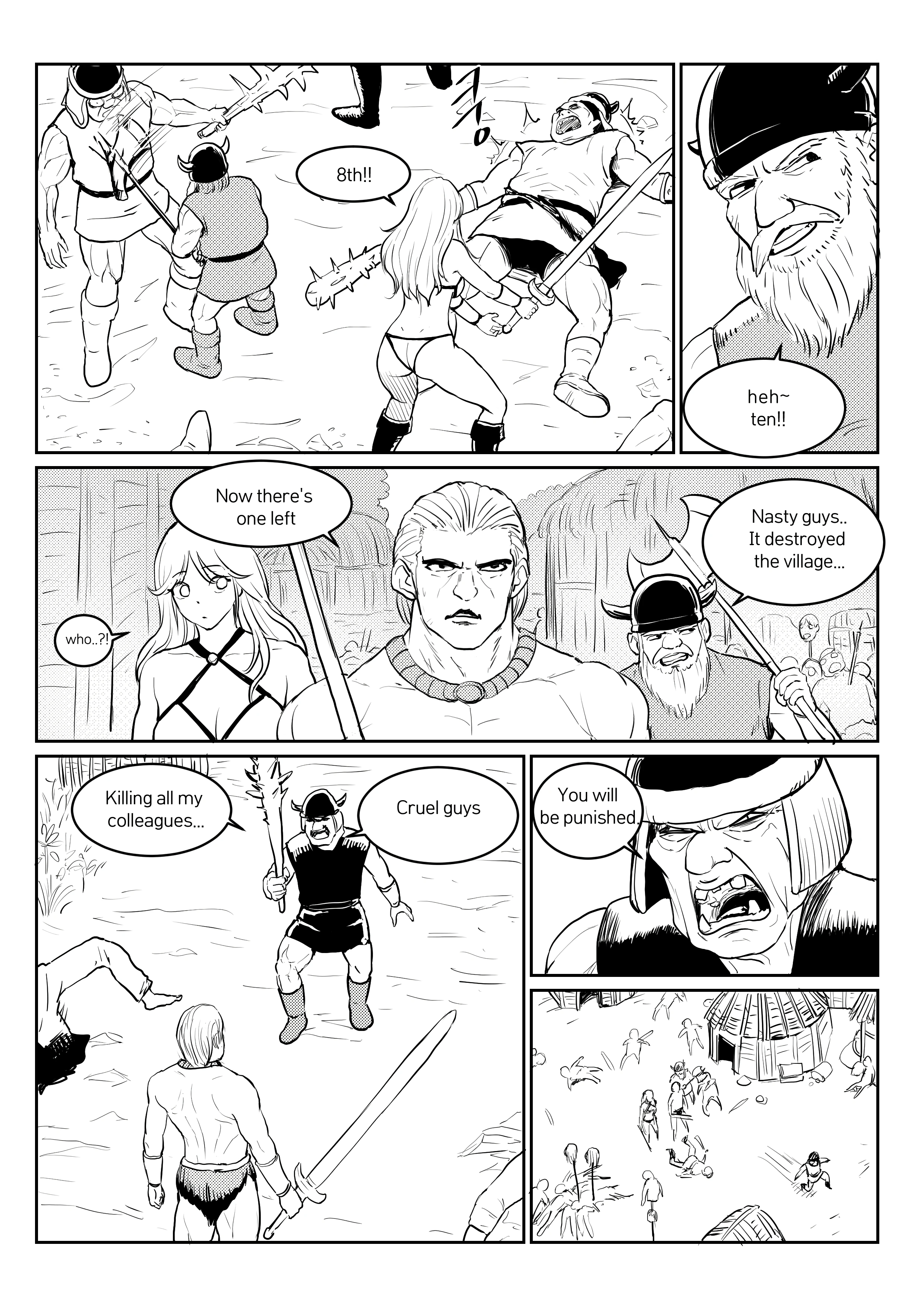 Golden Axe Tyris porn comic picture 4