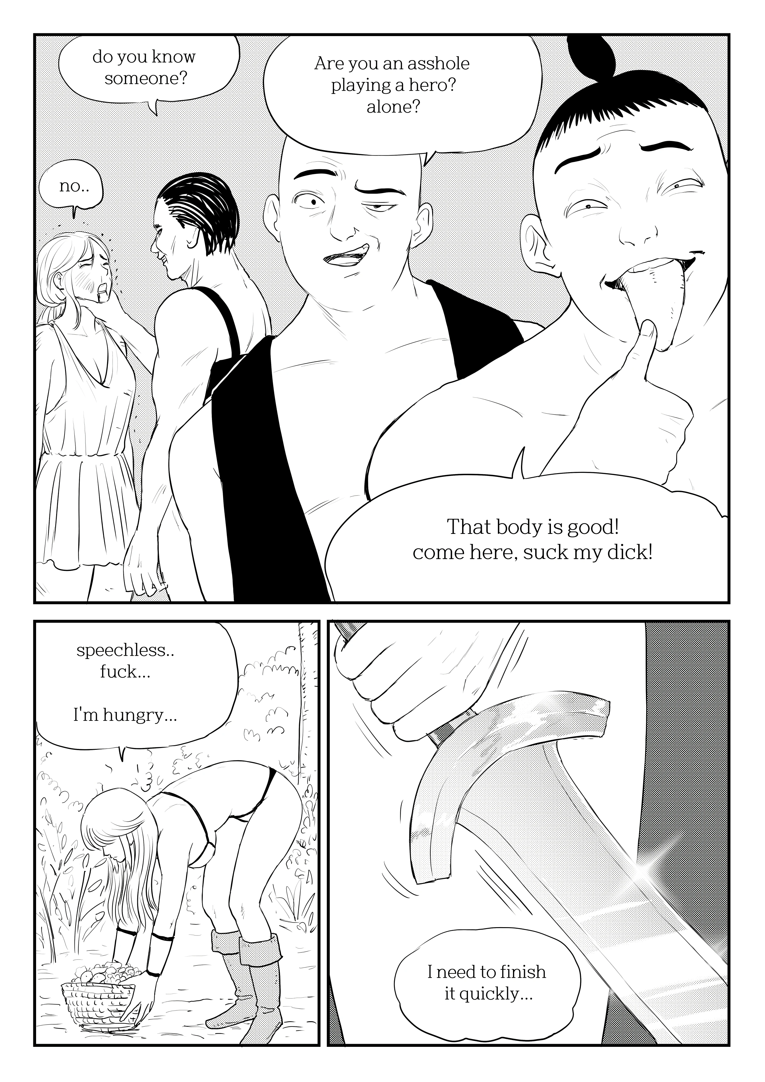 Golden Axe Tyris porn comic picture 40