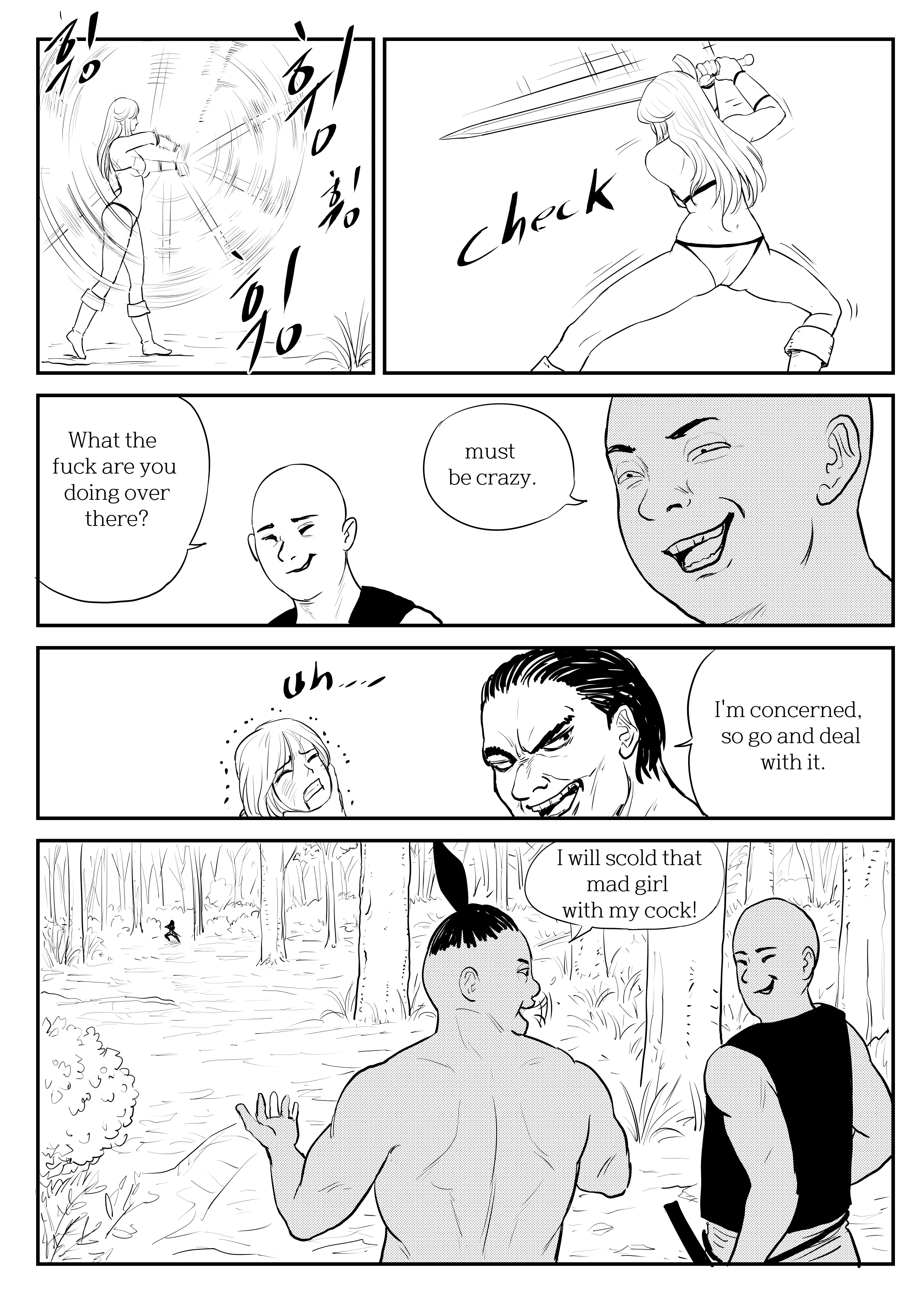 Golden Axe Tyris porn comic picture 41