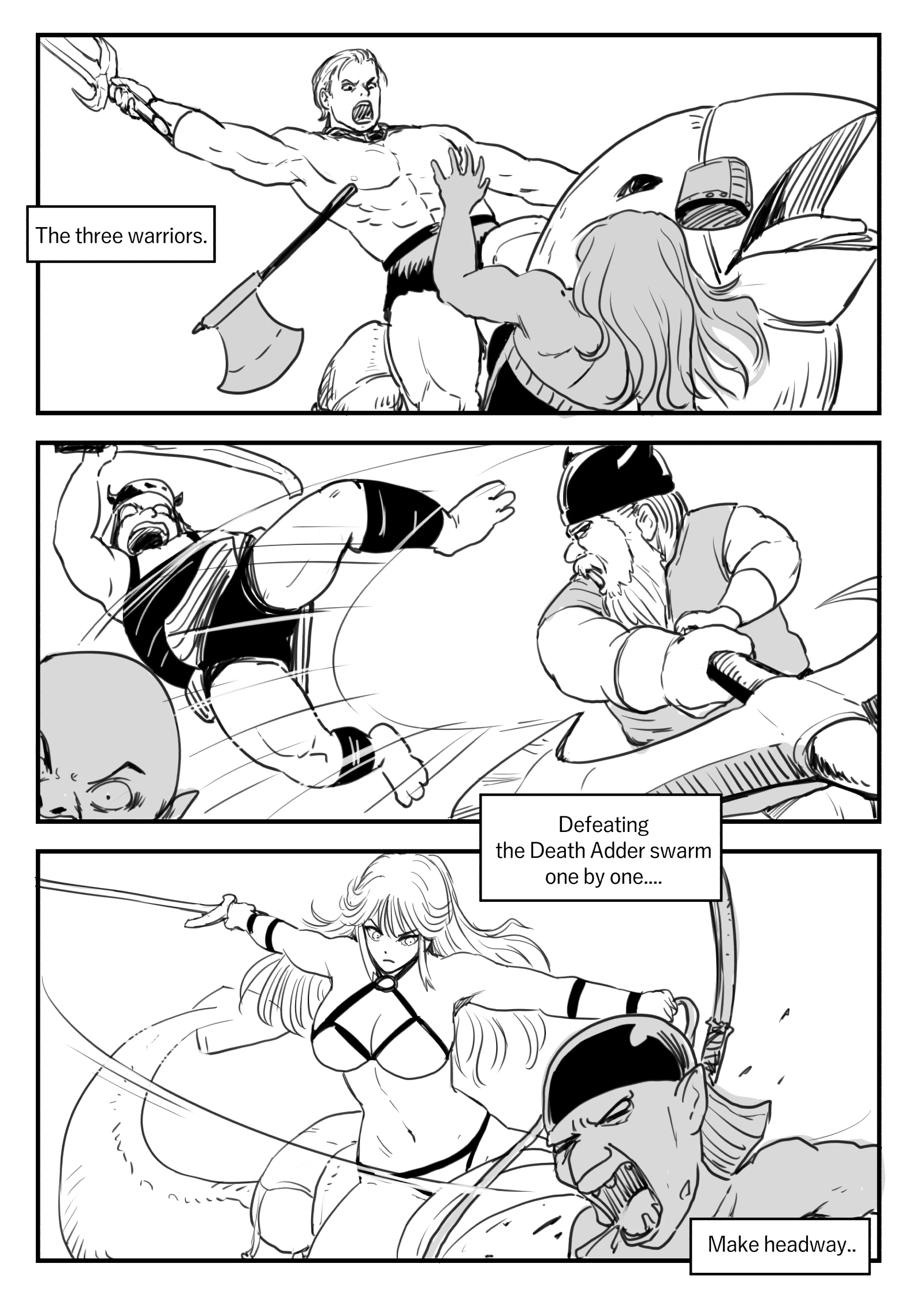 Golden Axe Tyris porn comic picture 46