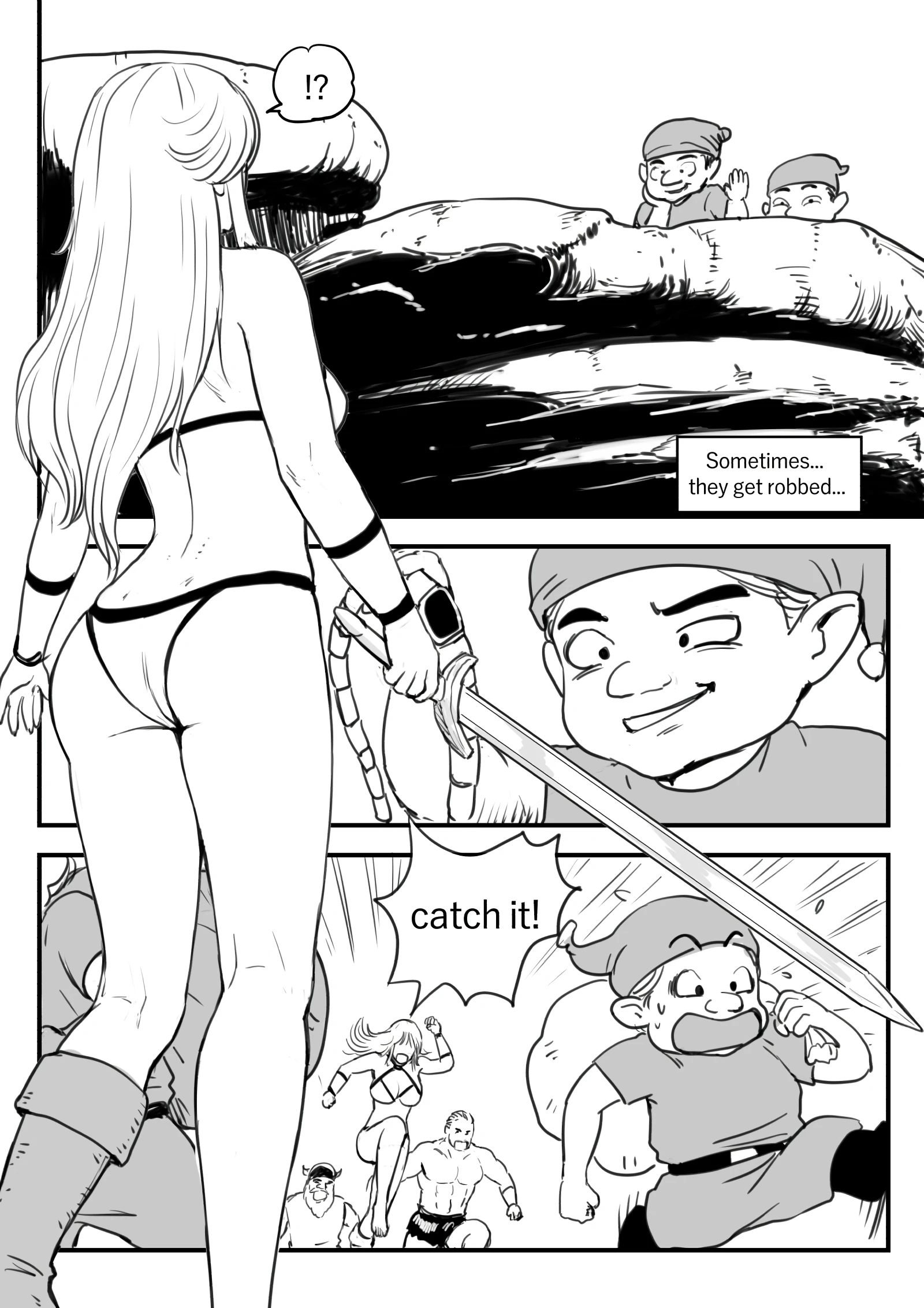 Golden Axe Tyris porn comic picture 47