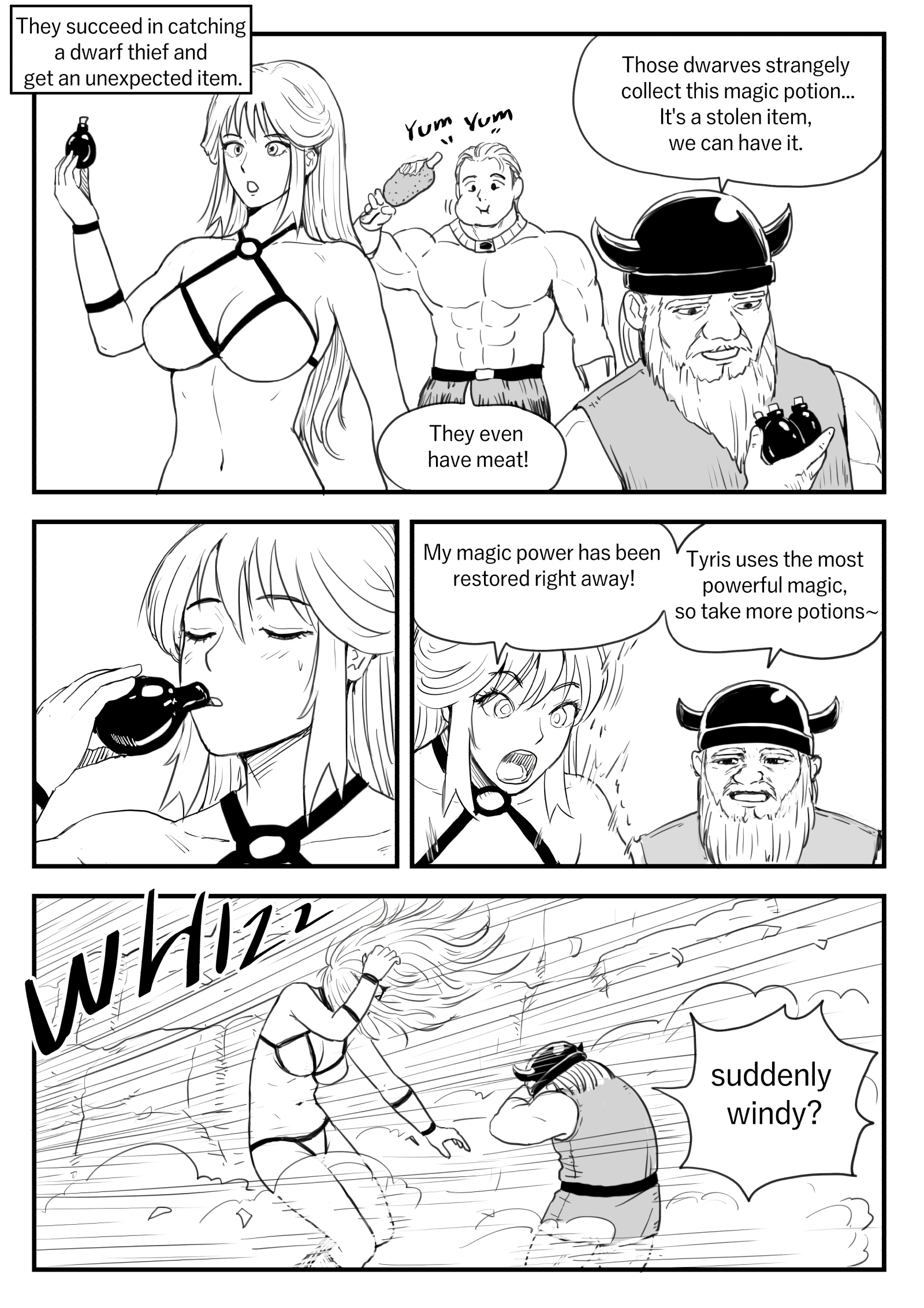 Golden Axe Tyris porn comic picture 48