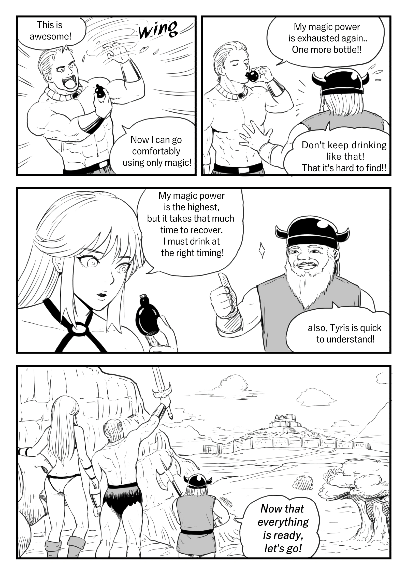 Golden Axe Tyris porn comic picture 49