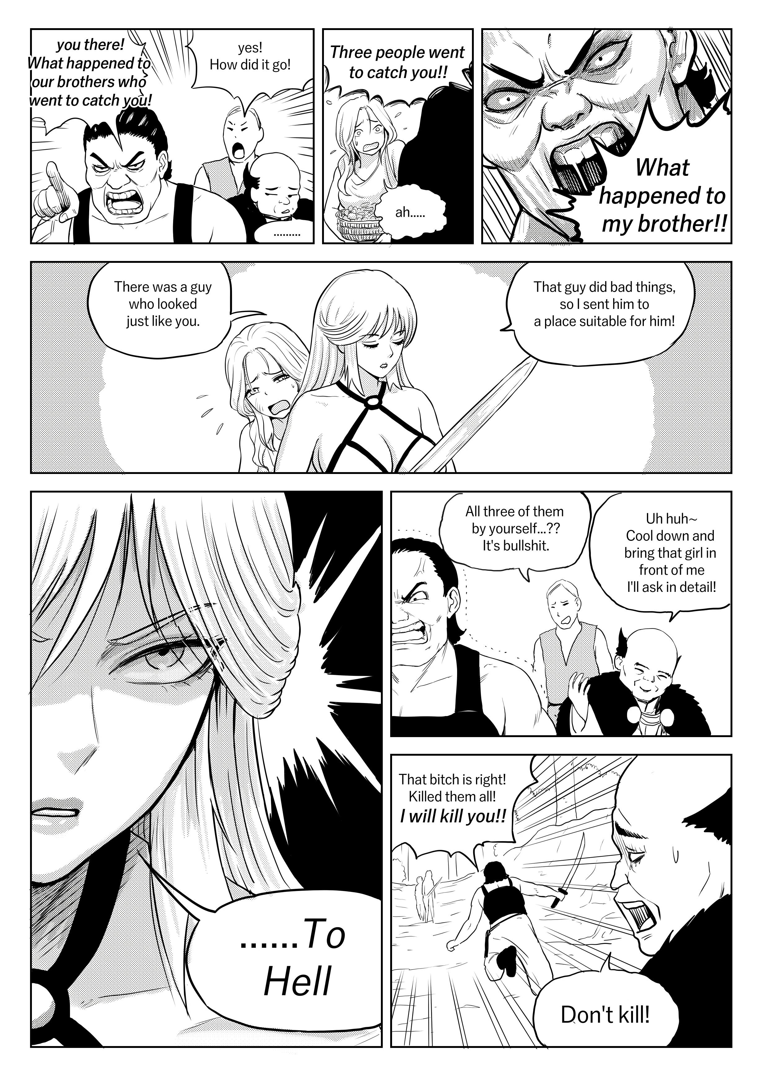 Golden Axe Tyris porn comic picture 58