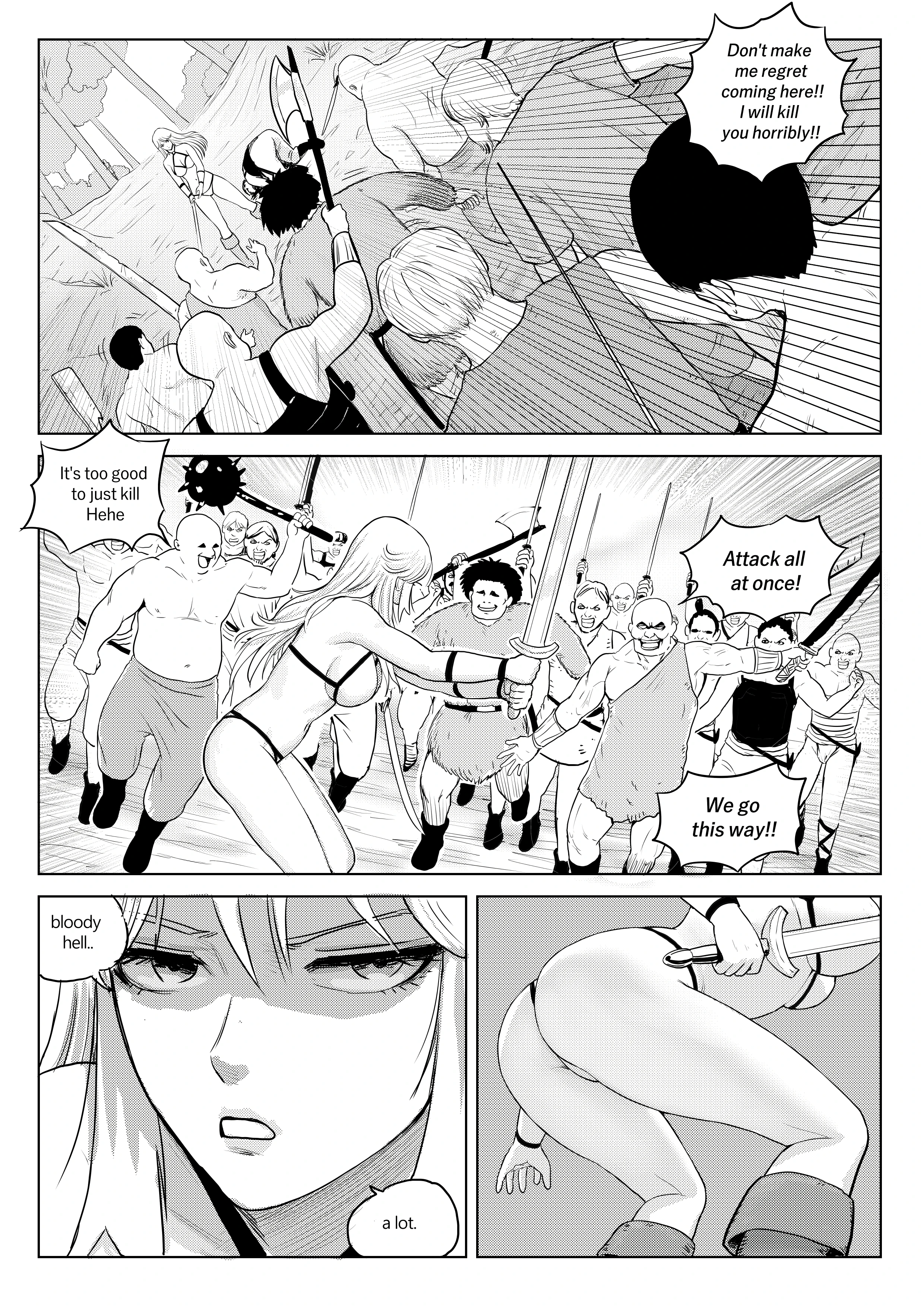 Golden Axe Tyris porn comic picture 62