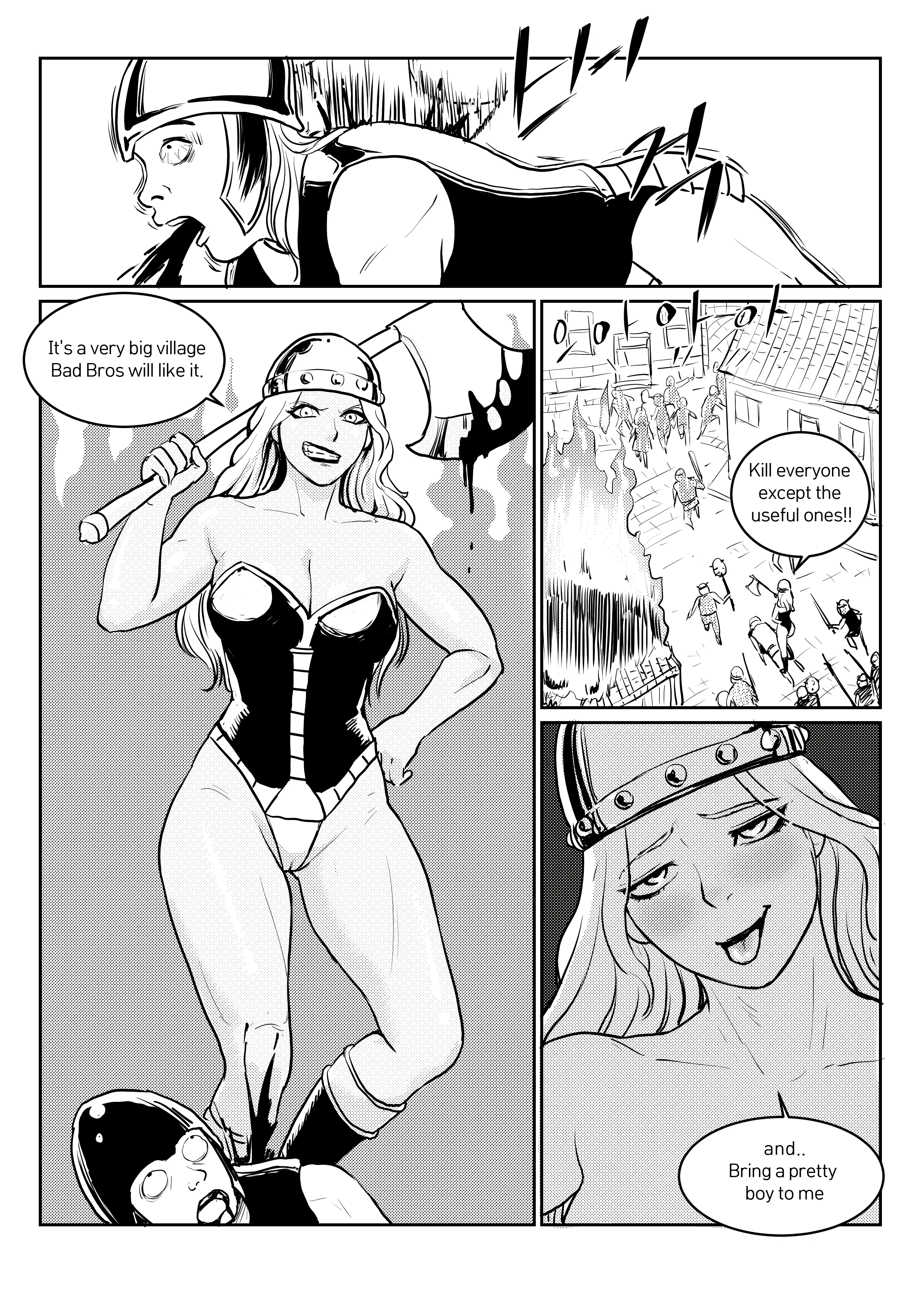 Golden Axe Tyris porn comic picture 7
