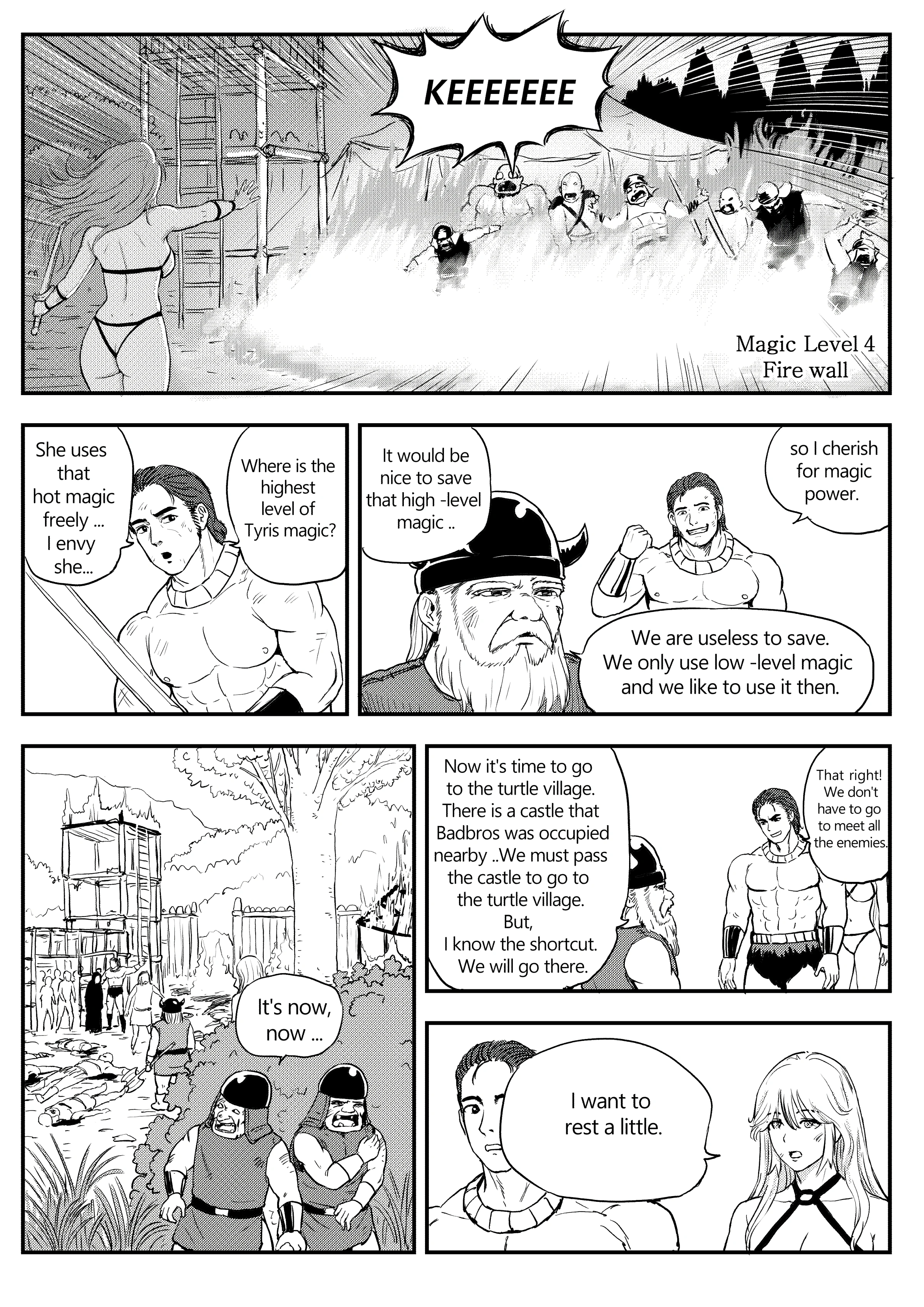 Golden Axe Tyris porn comic picture 79